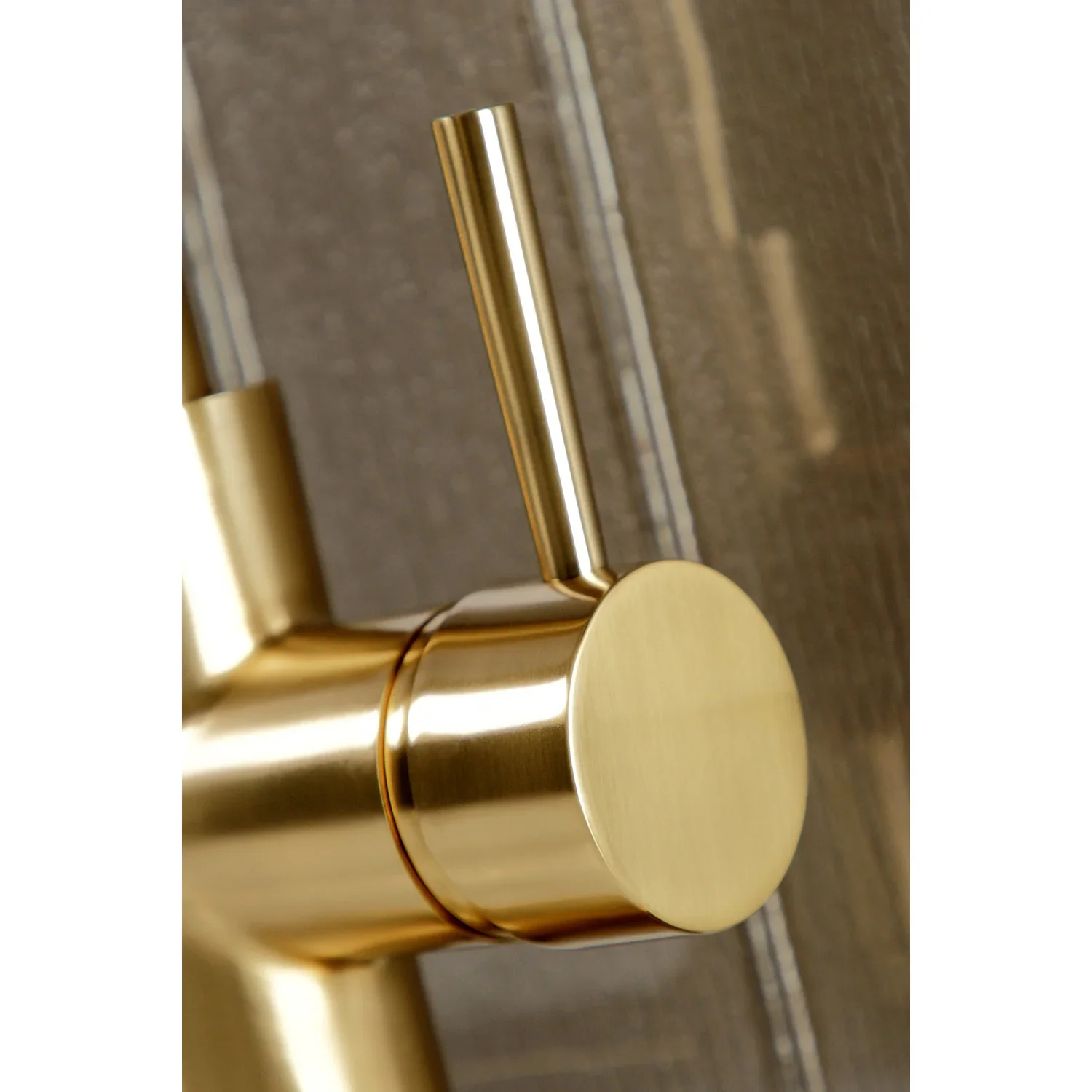 Kingston Brass Gourmetier Concord Single-Handle Pull-Down Kitchen Faucet, Brushed Brass (LS8723DL) - Image 8