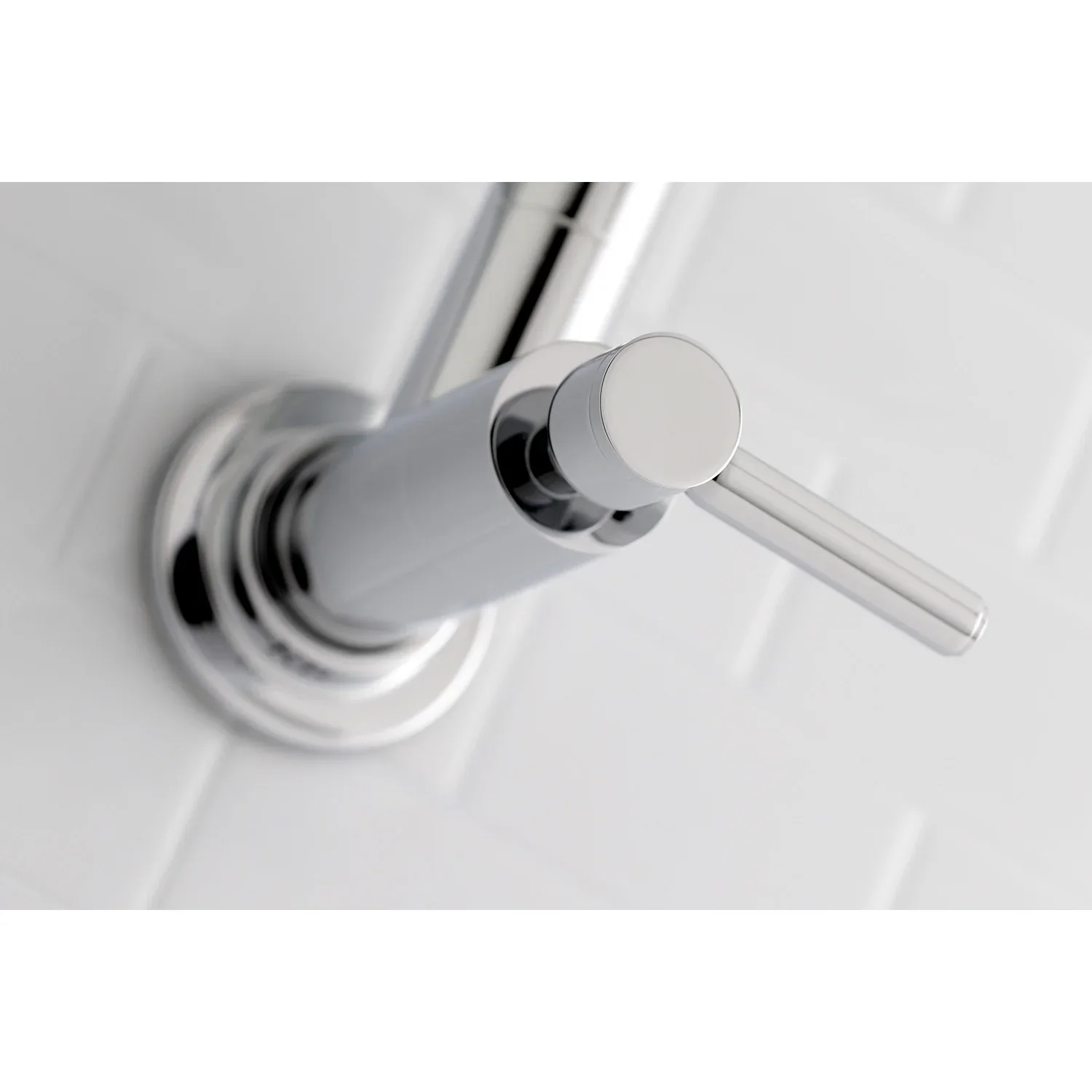 Kingston Brass Concord Wall Mount Pot Filler Faucet, Polished Chrome (KS8101DL) - Image 5