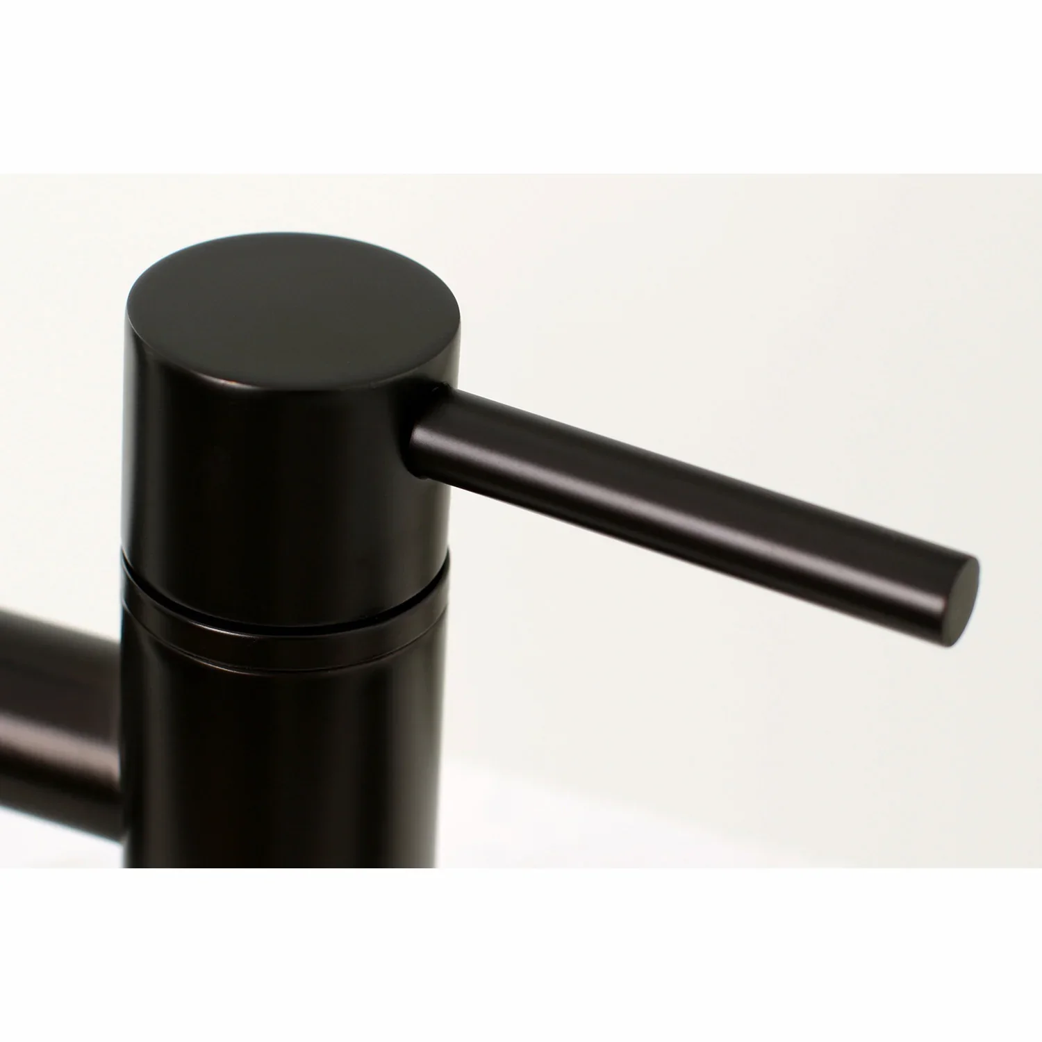 Kingston Brass Concord Bridge Kitchen Faucet with Brass Side Sprayer, Oil Rubbed Bronze (KS8285DLBS) - Image 5