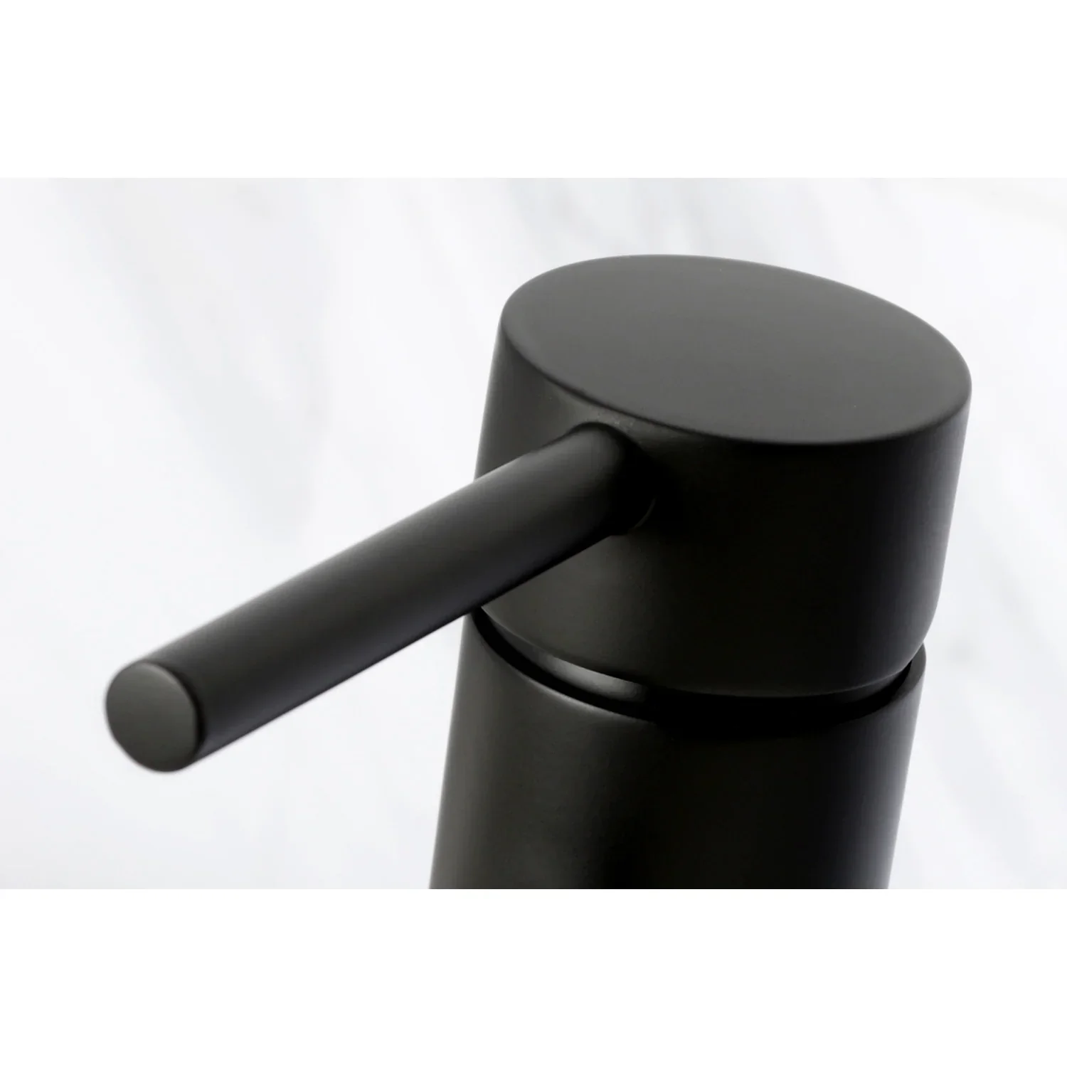Kingston Brass Concord One-Handle Single-Hole Bathroom Faucet with Push Pop-Up Drain, Matte Black (LS8220DL) - Image 8