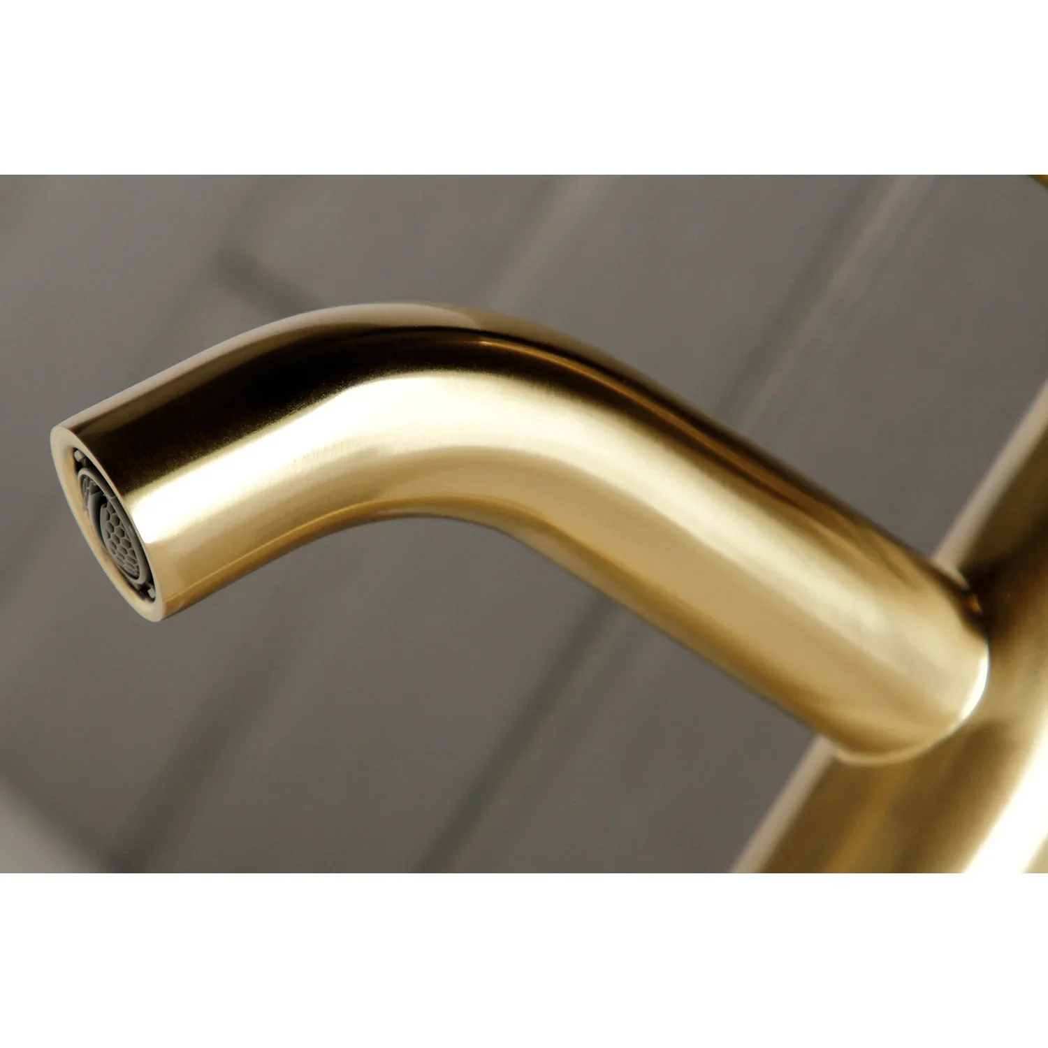 Kingston Brass Concord One-Handle Single-Hole Bathroom Faucet with Push Pop-Up Drain, Brushed Brass (LS8223DL) - Image 7
