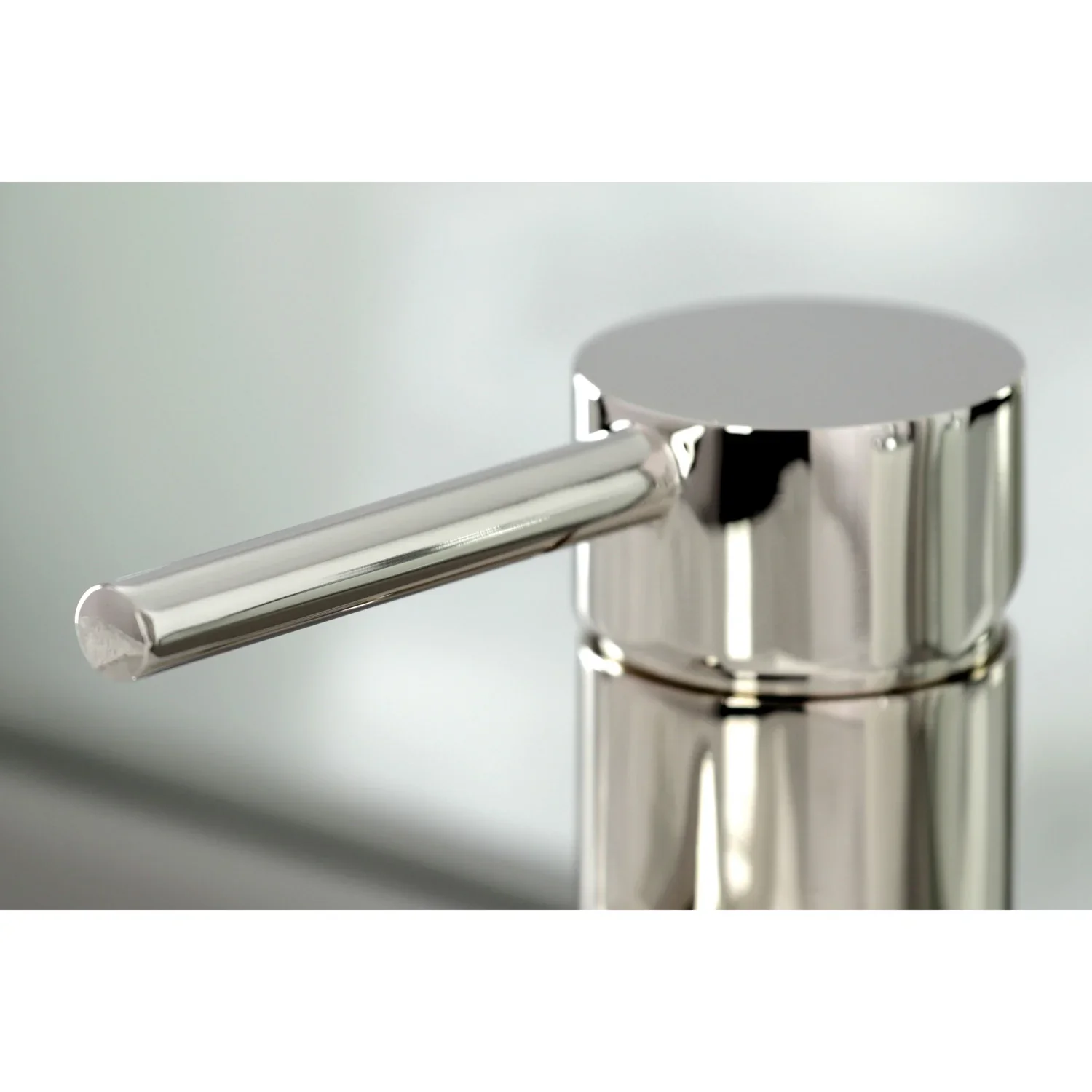 Kingston Brass Concord One-Handle Single-Hole Bathroom Faucet with Push Pop-Up Drain, Polished Nickel (LS822DLPN) - Image 8