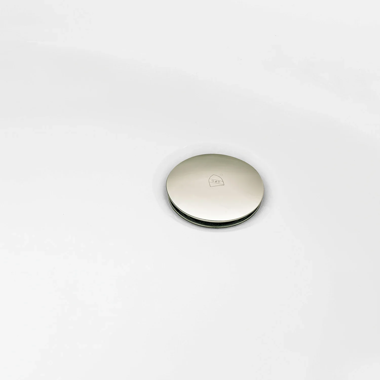 Kingston Brass 55" Acrylic Oval Double Ended Freestanding Tub with Drain, Glossy White/Polished Nickel (VT7DE552823C426) - Image 4