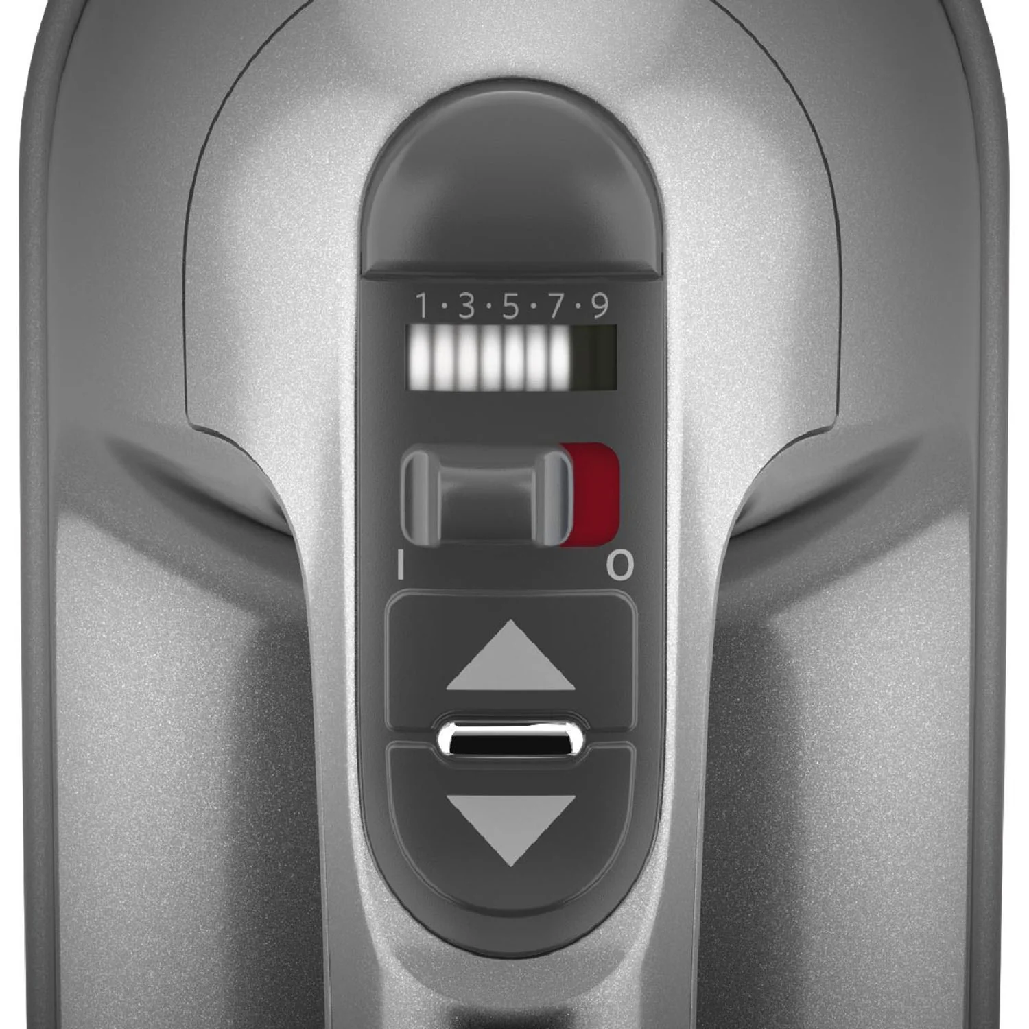 KitchenAid 9-Speed Digital Hand Mixer w/Turbo Beater II Accessories in Contour Silver (KHM926CU) - Image 4