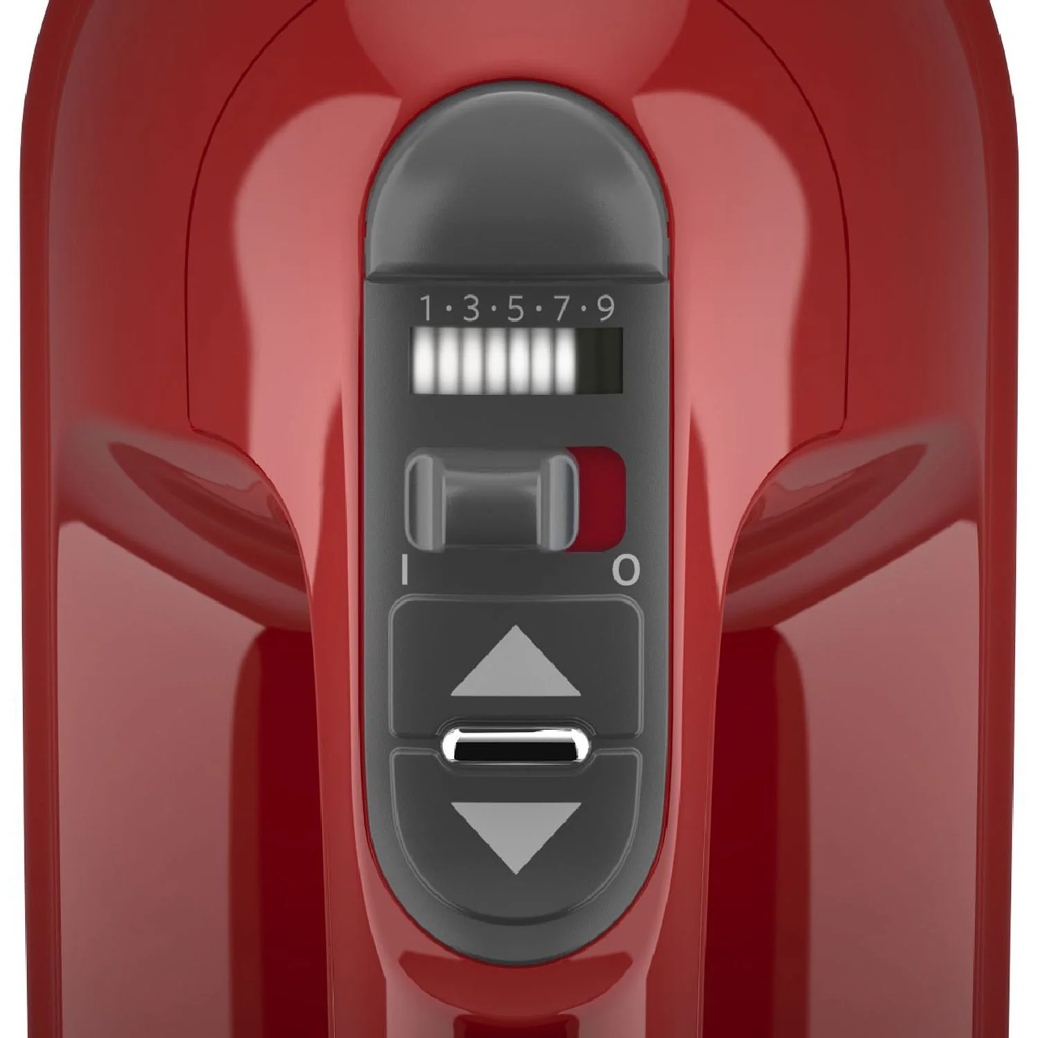 KitchenAid 9-Speed Digital Hand Mixer with Turbo Beater II Accessories in Empire Red (KHM926ER) - Image 5