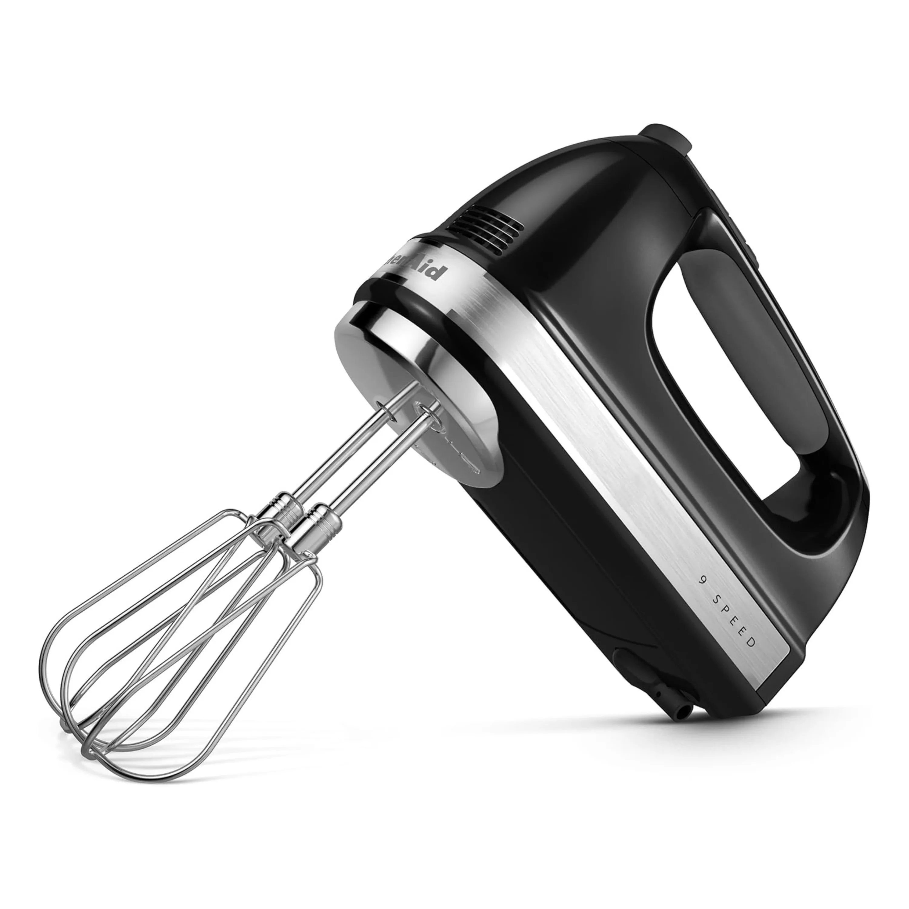 KitchenAid 9-Speed Digital Hand Mixer with Turbo Beater II Accessories in Onyx Black (KHM926OB) - Image 2