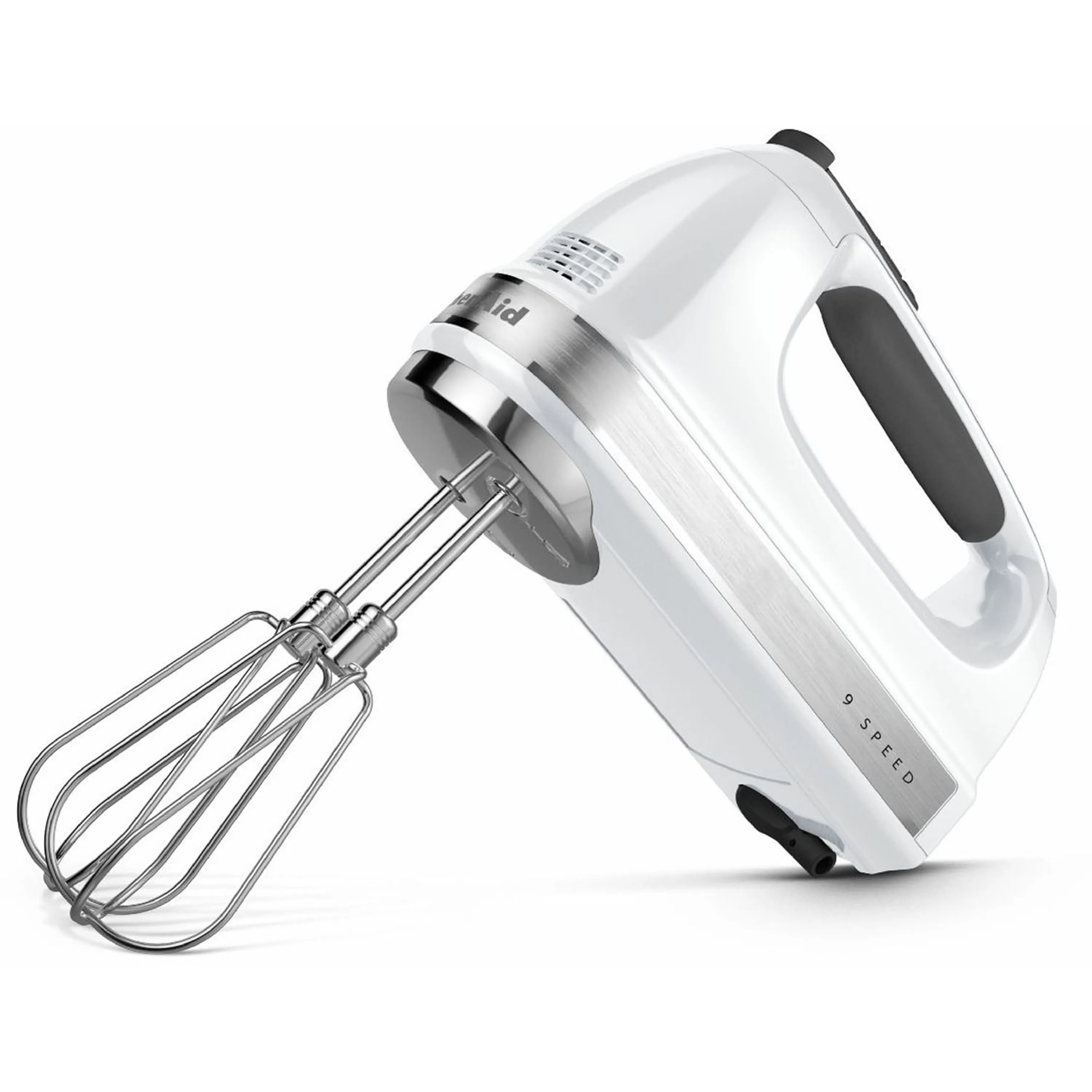 KitchenAid 9-Speed Digital Hand Mixer w/Turbo Beater II Accessories in White (KHM926WH) - Image 2