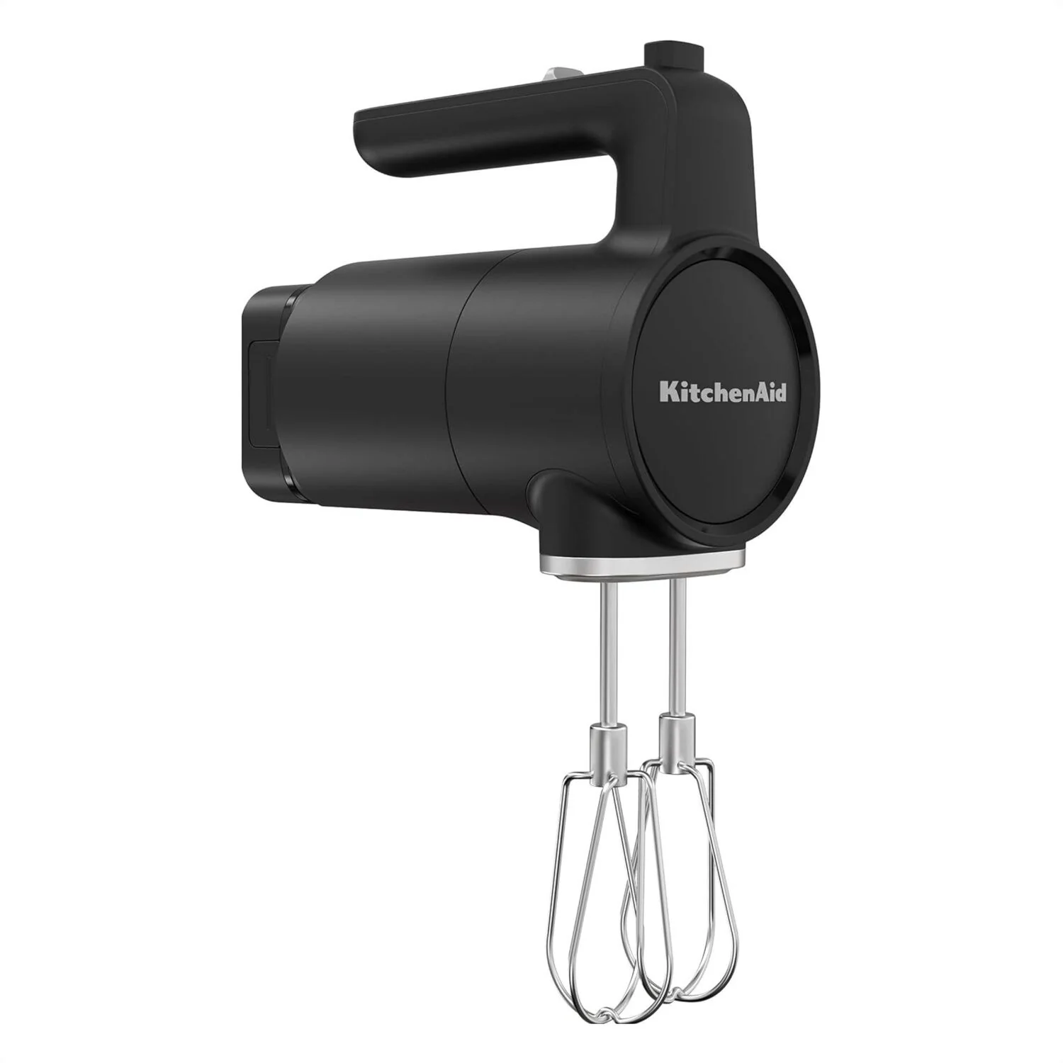KitchenAid Go Cordless 12V Hand Mixer in Black Matte with Battery, USB-C Cable, Wall Adapter Included (KHMR762BM) - Image 6