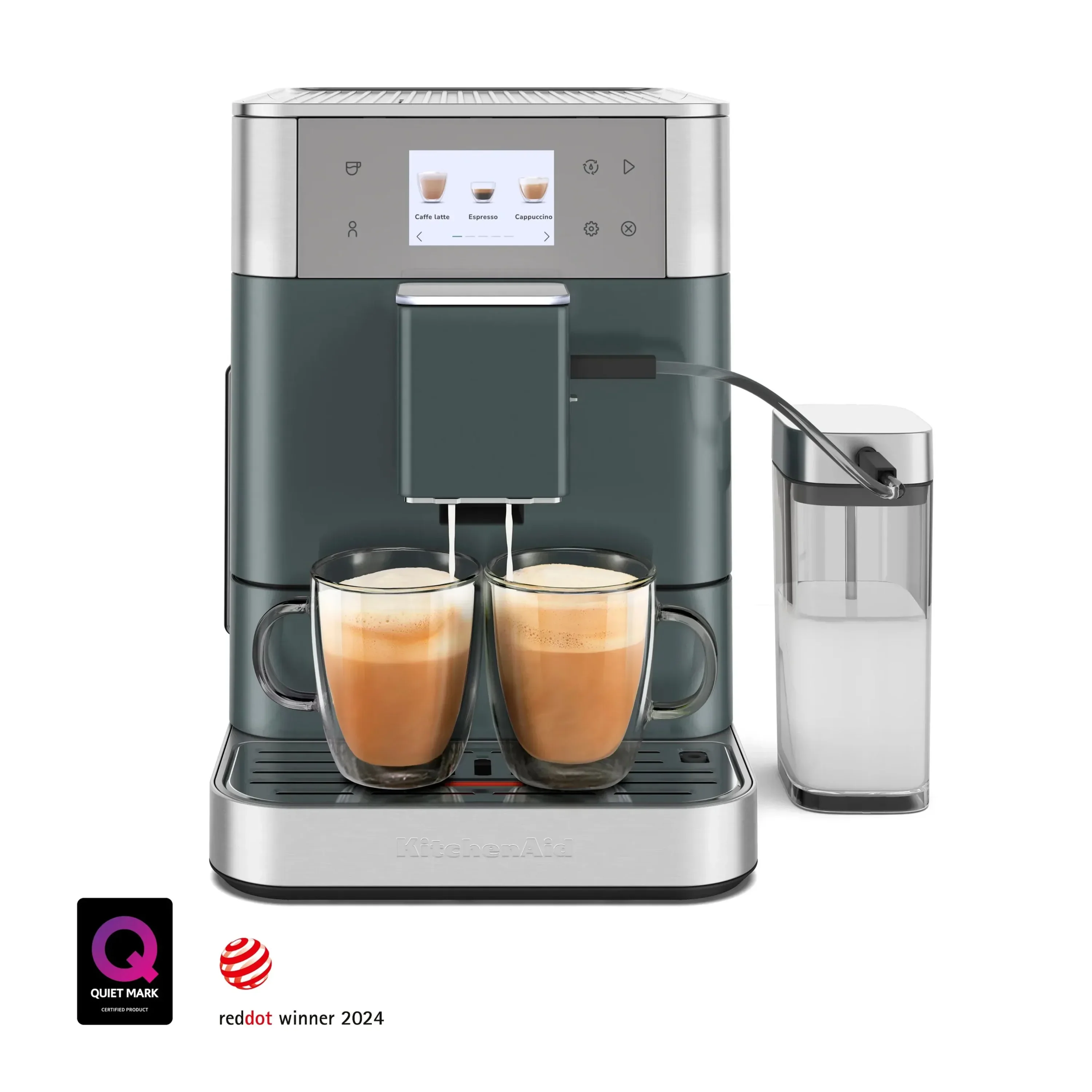 KitchenAid Fully Automatic Espresso Machine KF7 with Milk Container in Juniper (KES8557JP) - Image 5