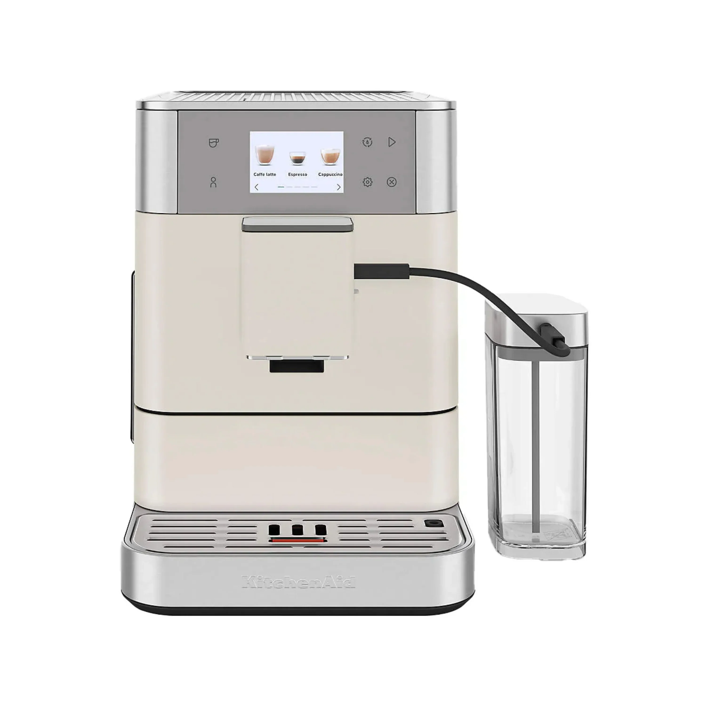 KitchenAid Fully Automatic Espresso Machine KF7 with Milk Container in Porcelain White (KES8557PL) - Image 6