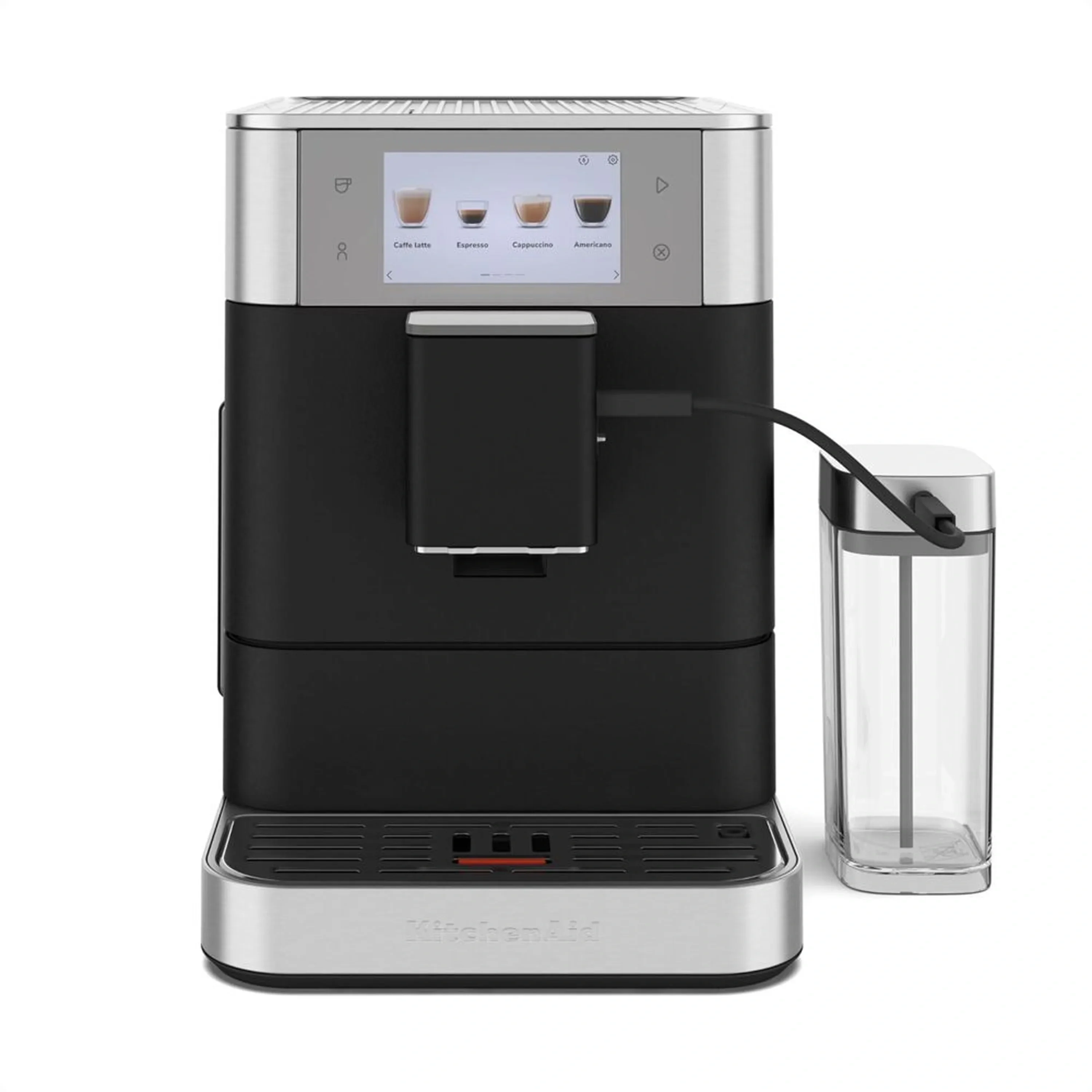 KitchenAid Fully Automatic Espresso Machine KF8 with Milk Container in Black (KES8558BK) - Image 8