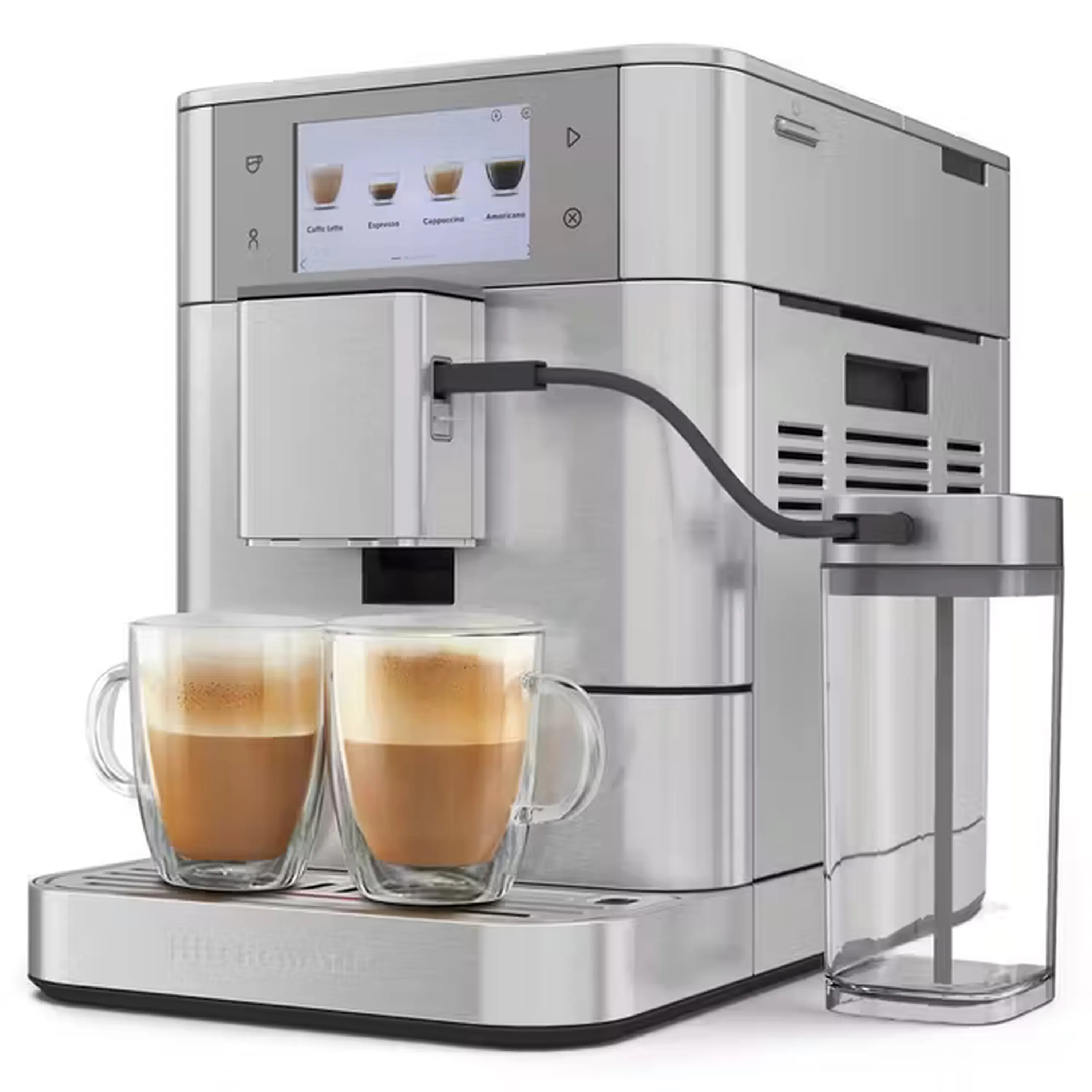 KitchenAid Fully Automatic Espresso Machine KF8 with Milk Container in Stainless Steel (KES8558SX) - Image 4