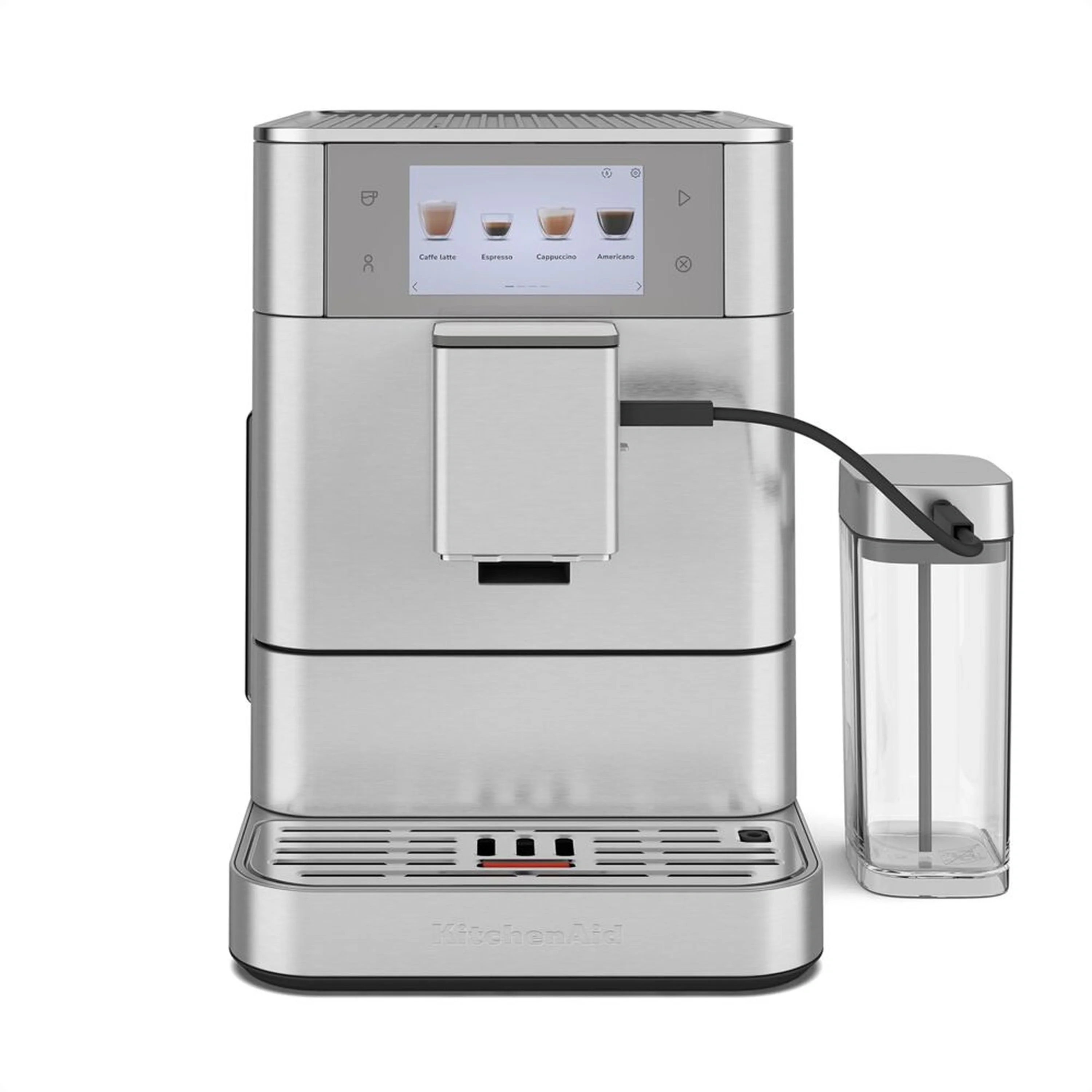 KitchenAid Fully Automatic Espresso Machine KF8 with Milk Container in Stainless Steel (KES8558SX) - Image 5