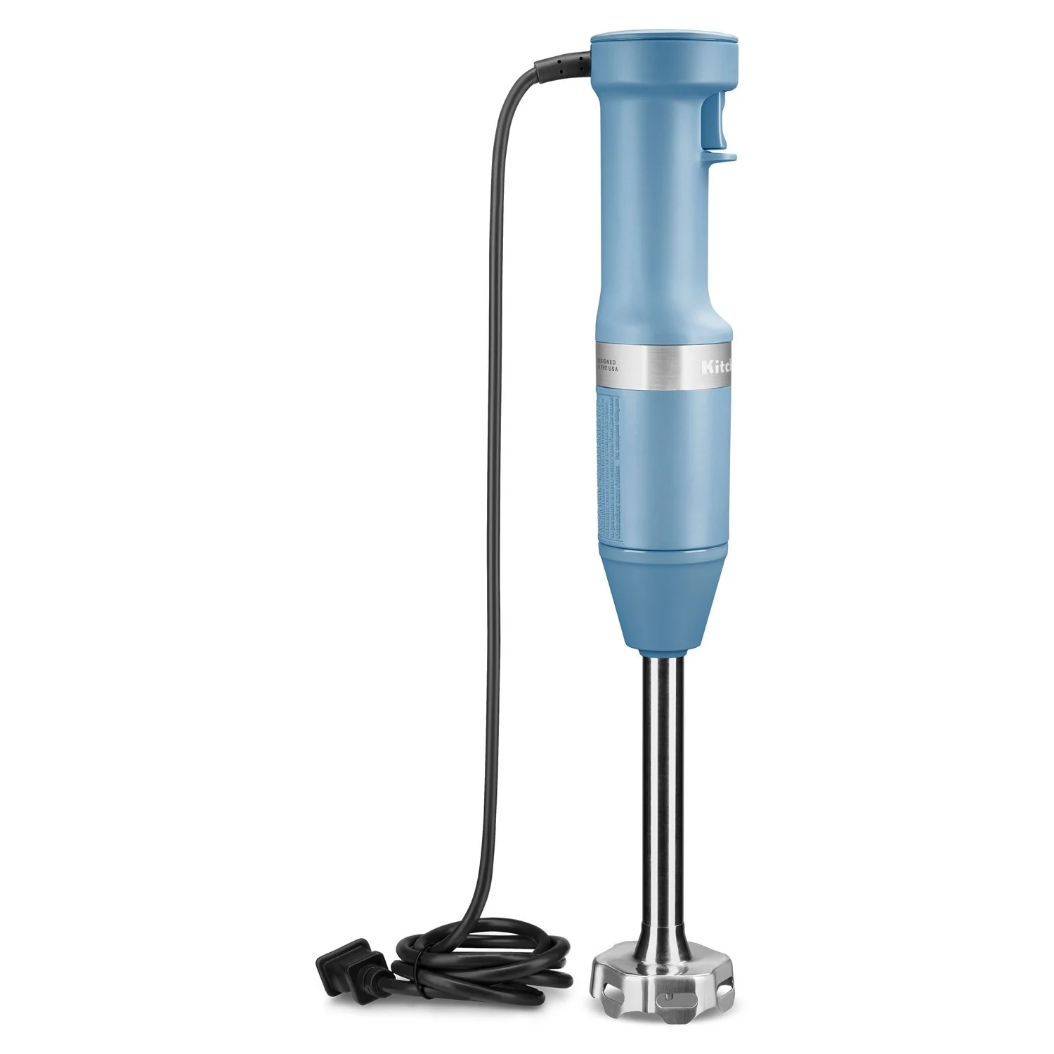 KitchenAid Immersion Blender Corded Variable Speed Trigger, Blending Jar W/Lid in Blue Velvet (KHBV83VB) - Image 3