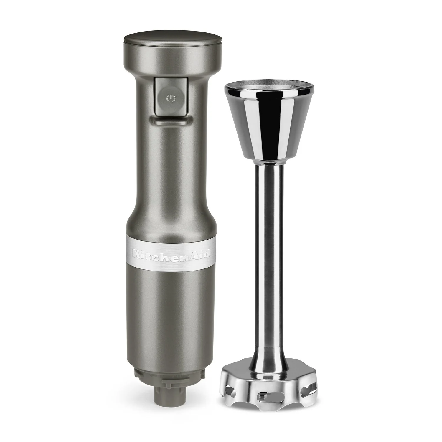 KitchenAid Immersion Blender Corded Variable Speed Trigger, Blending Jar W/Lid in Contour Silver (KHBV53CU) - Image 6