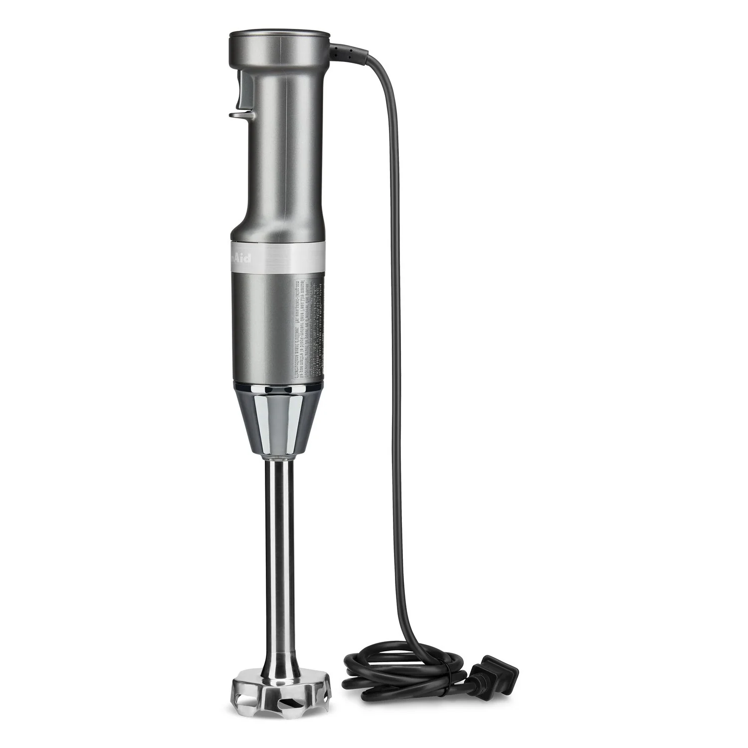 KitchenAid Immersion Blender Corded Variable Speed Trigger, Blending Jar W/Lid in Contour Silver (KHBV53CU) - Image 7