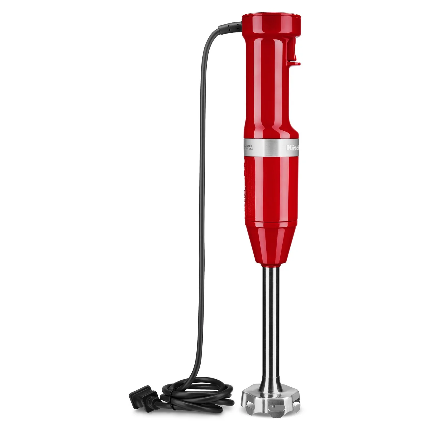 KitchenAid Immersion Blender Corded Variable Speed Trigger, Blending Jar W/Lid in Empire Red (KHBV83ER) - Image 3