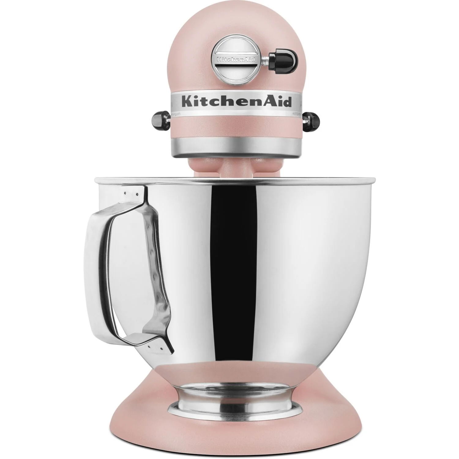 KitchenAid Artisan 5 Quart Tilt-Head Stand Mixer in Feather Pink (KSM150PSFT) - Image 7