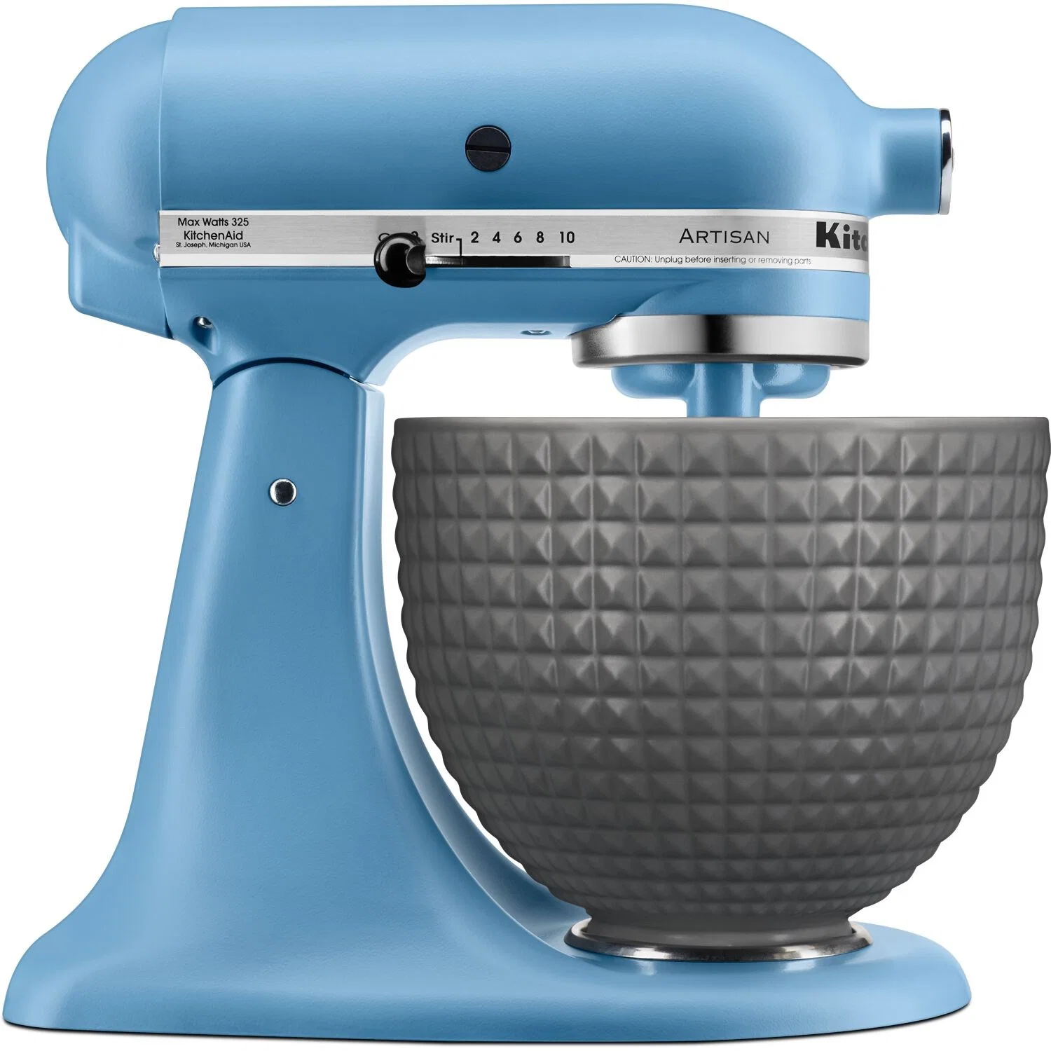KitchenAid Artisan 5-Quart Tilt-Head Stand Mixer in Blue Velvet (KSM150PSVB) - Image 9