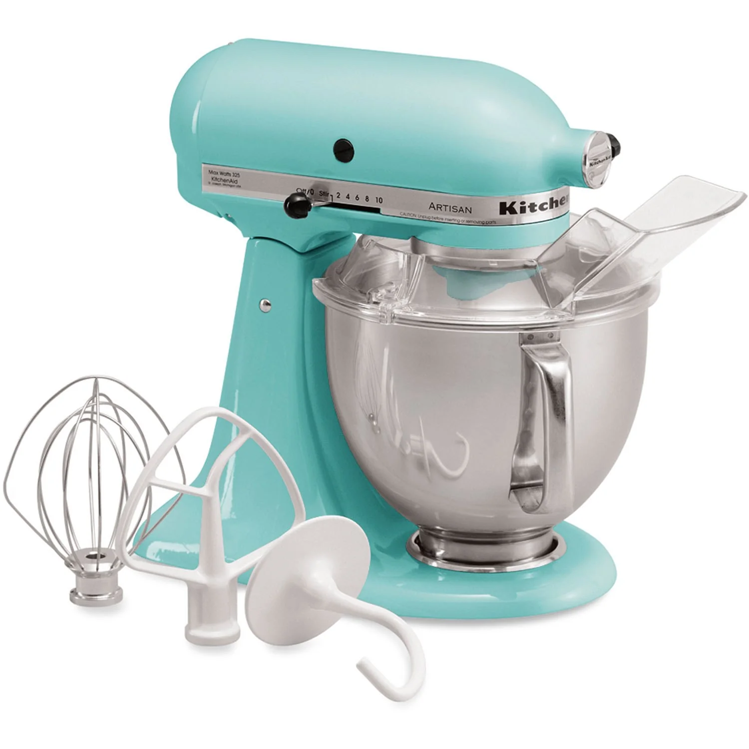 KitchenAid Artisan 5-Quart Tilt-Head Stand Mixer in Blue Aqua Sky (KSM150PSAQ) - Image 11