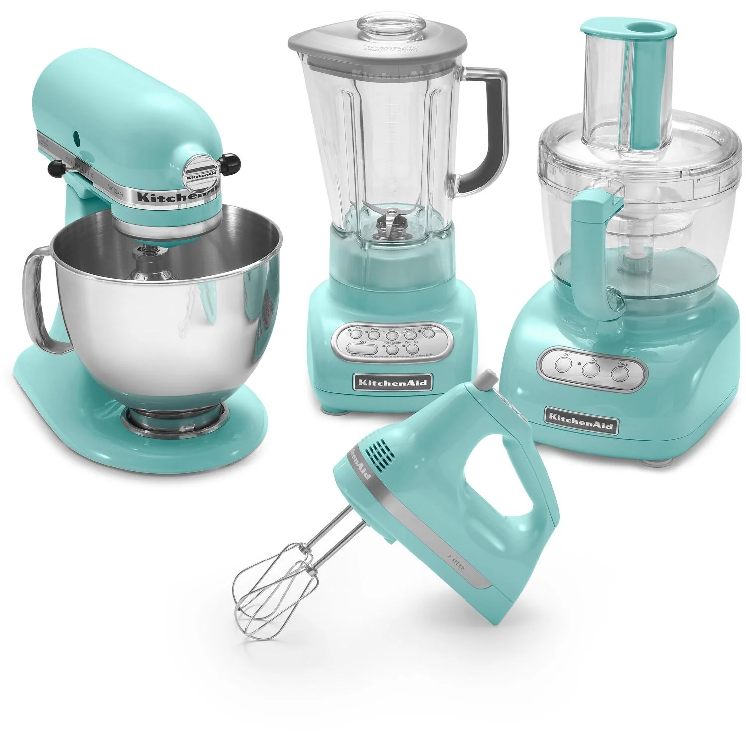 KitchenAid Artisan 5-Quart Tilt-Head Stand Mixer in Blue Aqua Sky (KSM150PSAQ) - Image 5