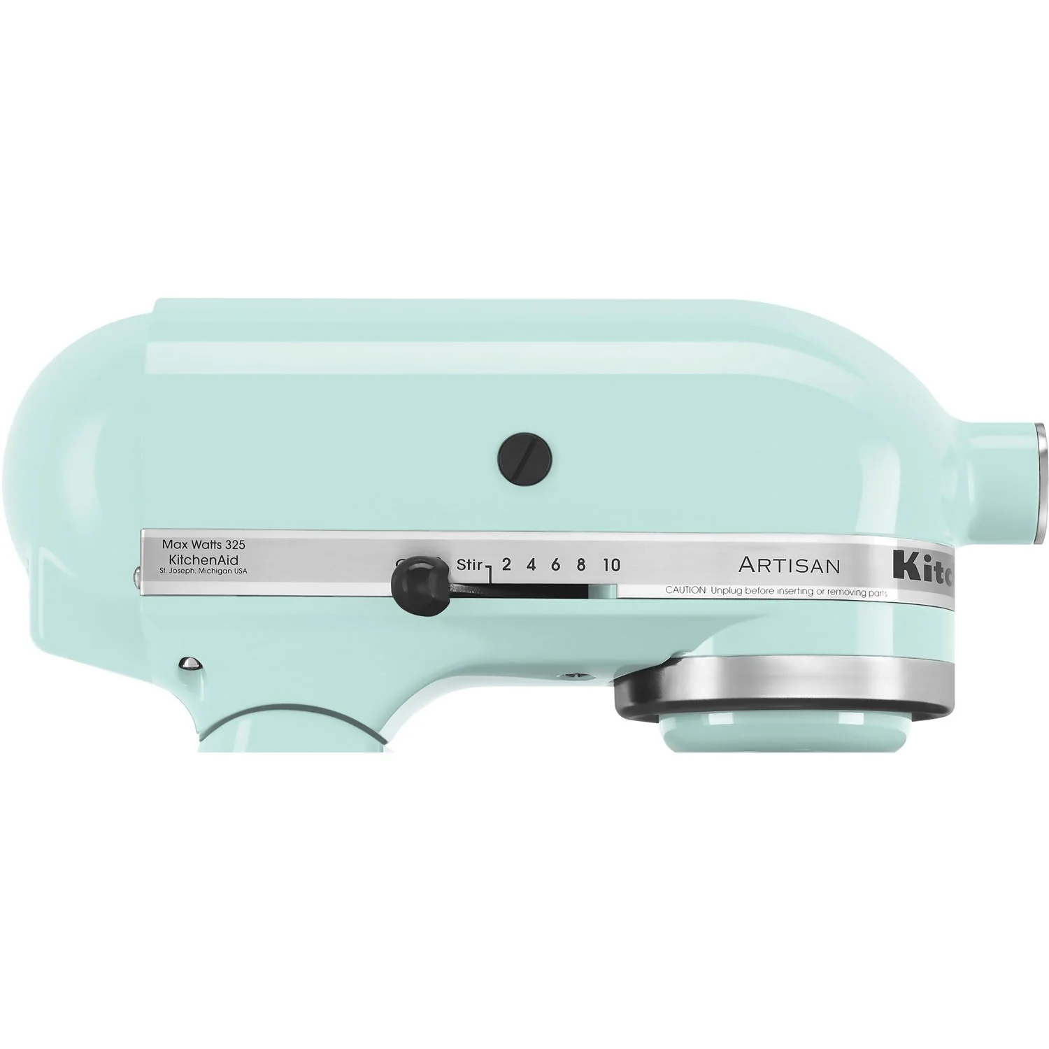 KitchenAid Artisan 5-Quart Tilt-Head Stand Mixer in Ice Blue (KSM150PSIC) - Image 4