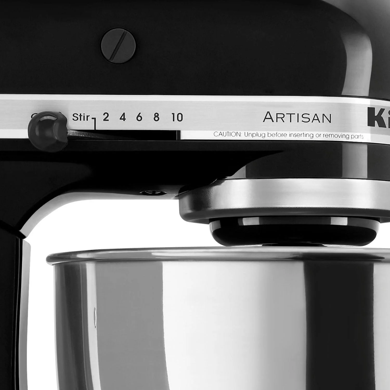 KitchenAid Artisan 5-Quart Tilt-Head Stand Mixer in Onyx Black (KSM150PSOB) - Image 10