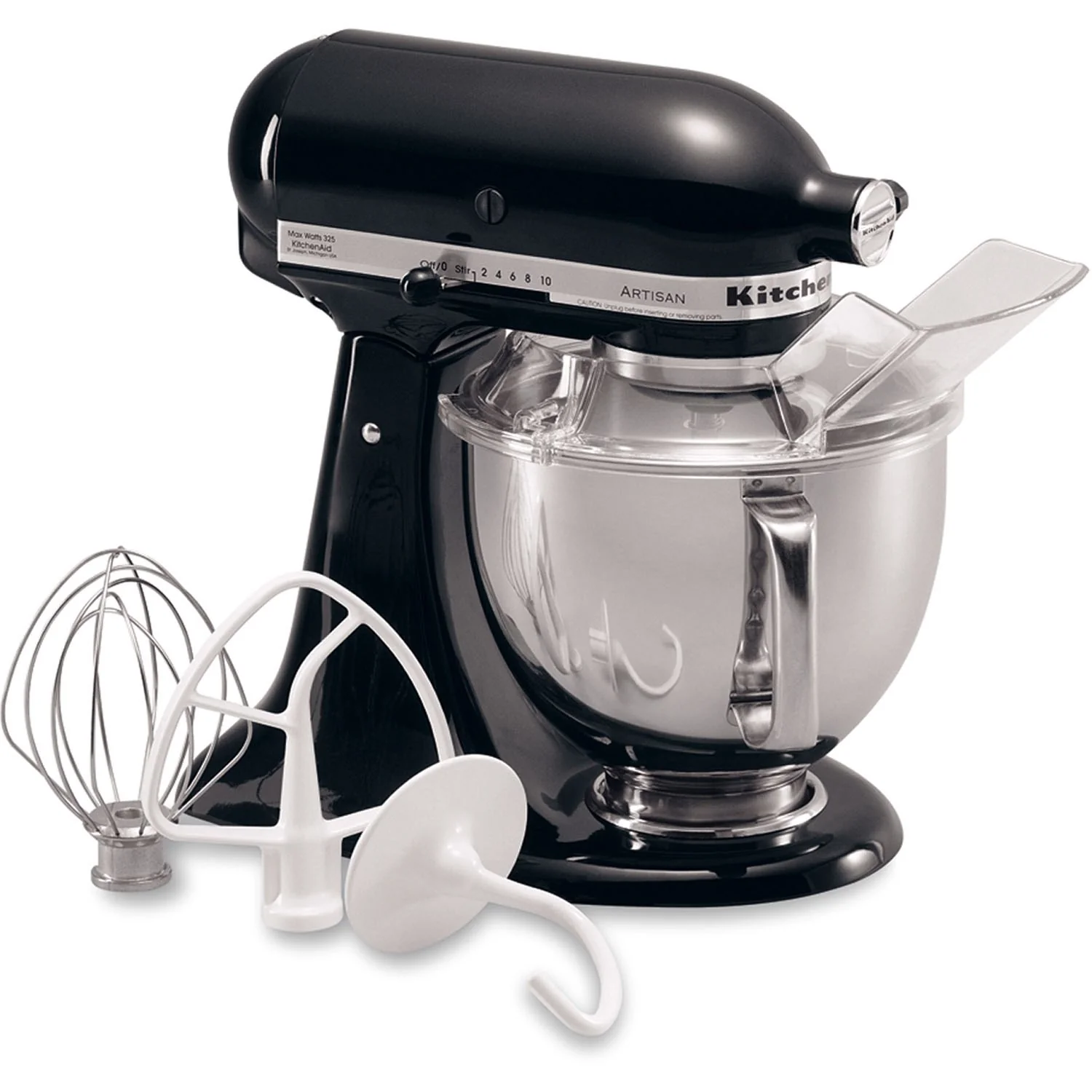 KitchenAid Artisan 5-Quart Tilt-Head Stand Mixer in Onyx Black (KSM150PSOB) - Image 9