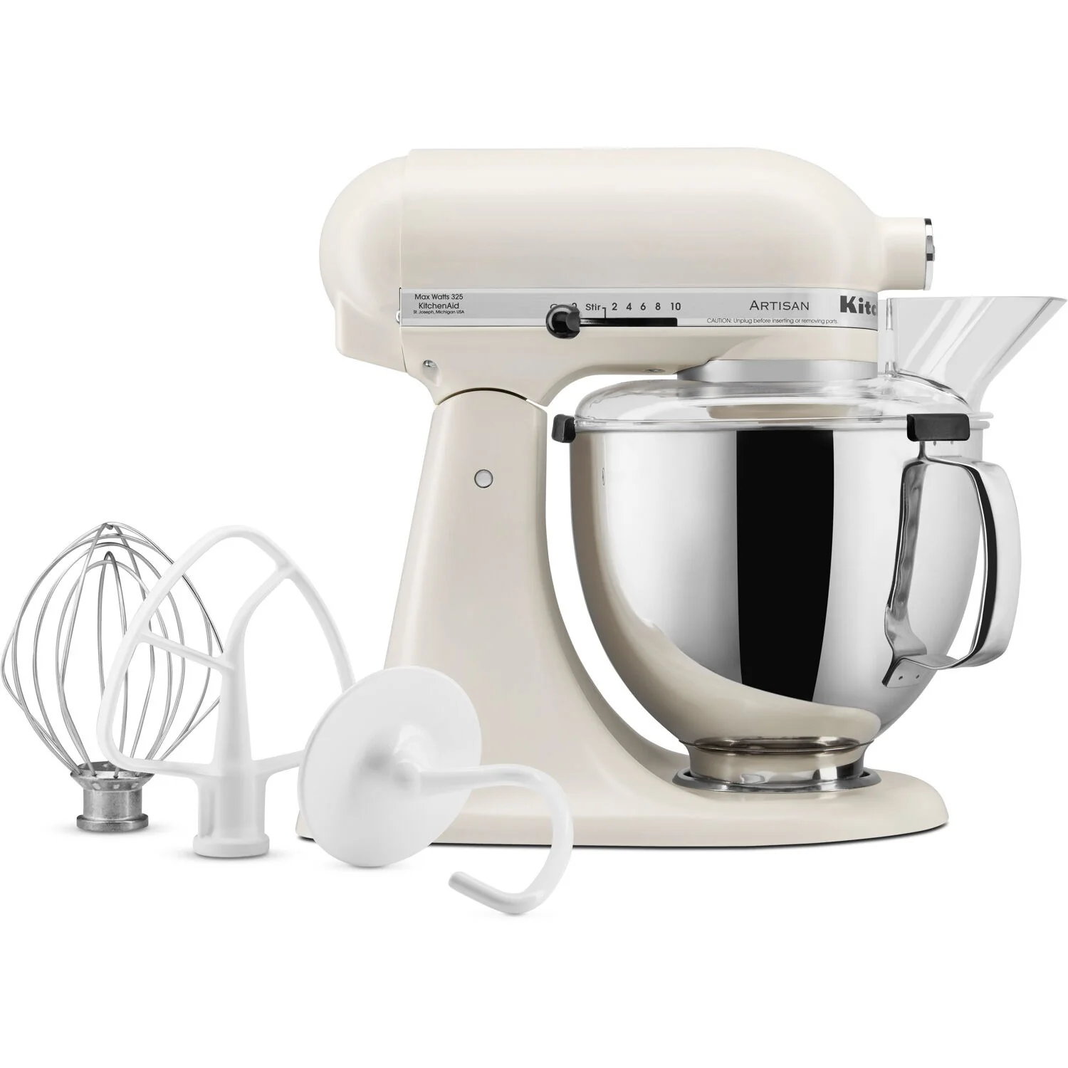 KitchenAid Artisan 5-Quart Tilt-Head Stand Mixer in Porcelain (KSM150PSPL) - Image 3