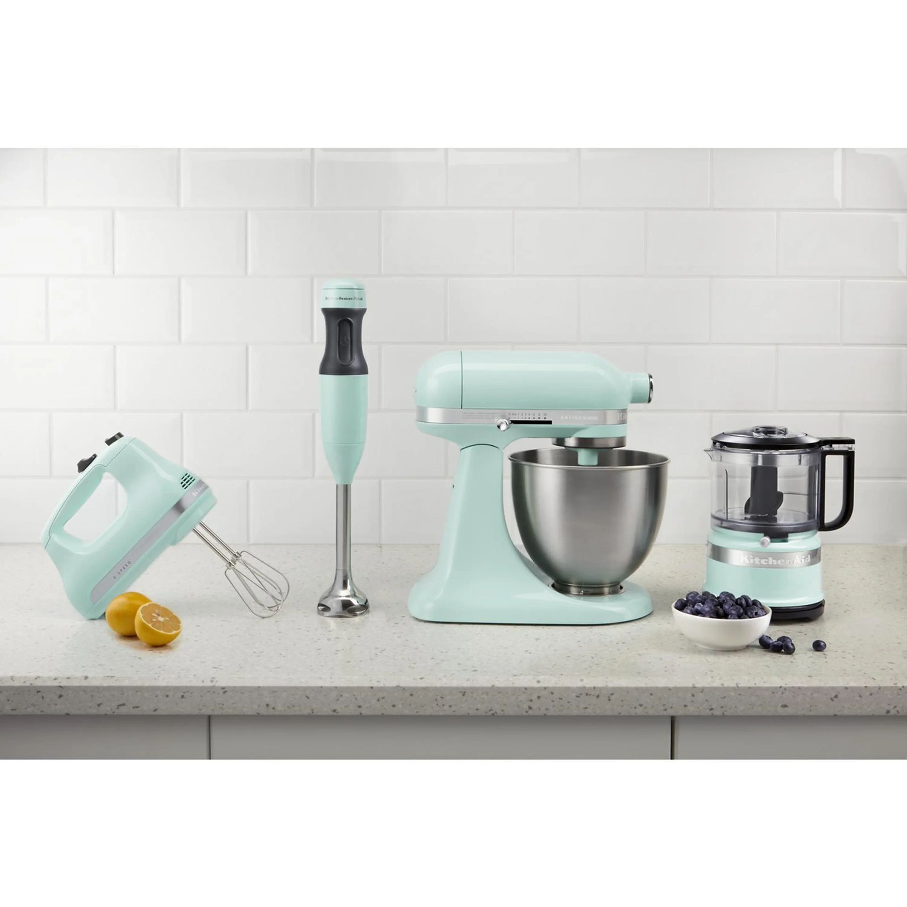 KitchenAid 5-Speed Ultra Power Hand Mixer in Ice (KHM512IC) - Image 6