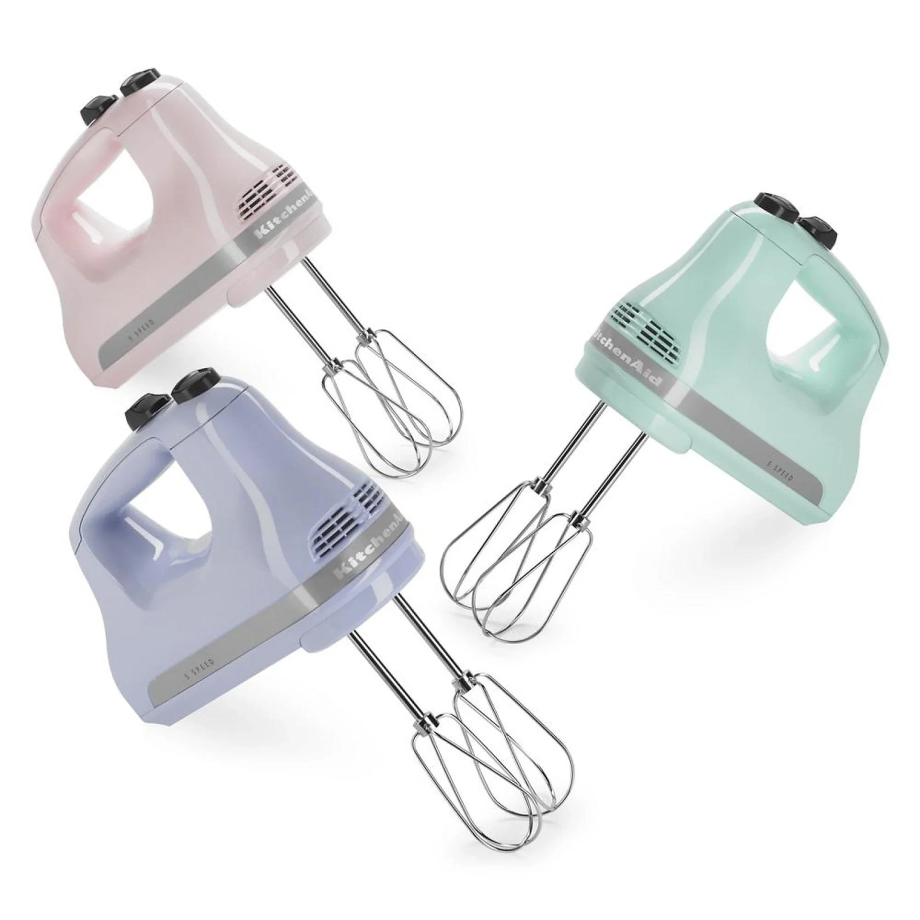 KitchenAid 5-Speed Ultra Power Hand Mixer in Ice (KHM512IC) - Image 8