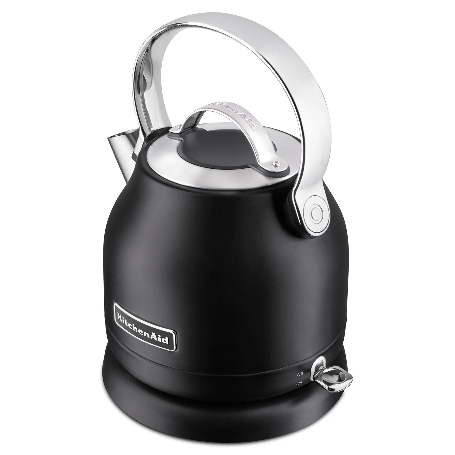 KitchenAid 1.25 Liter Electric Water Kettle in Black Matte (KEK1222BM) - Image 3