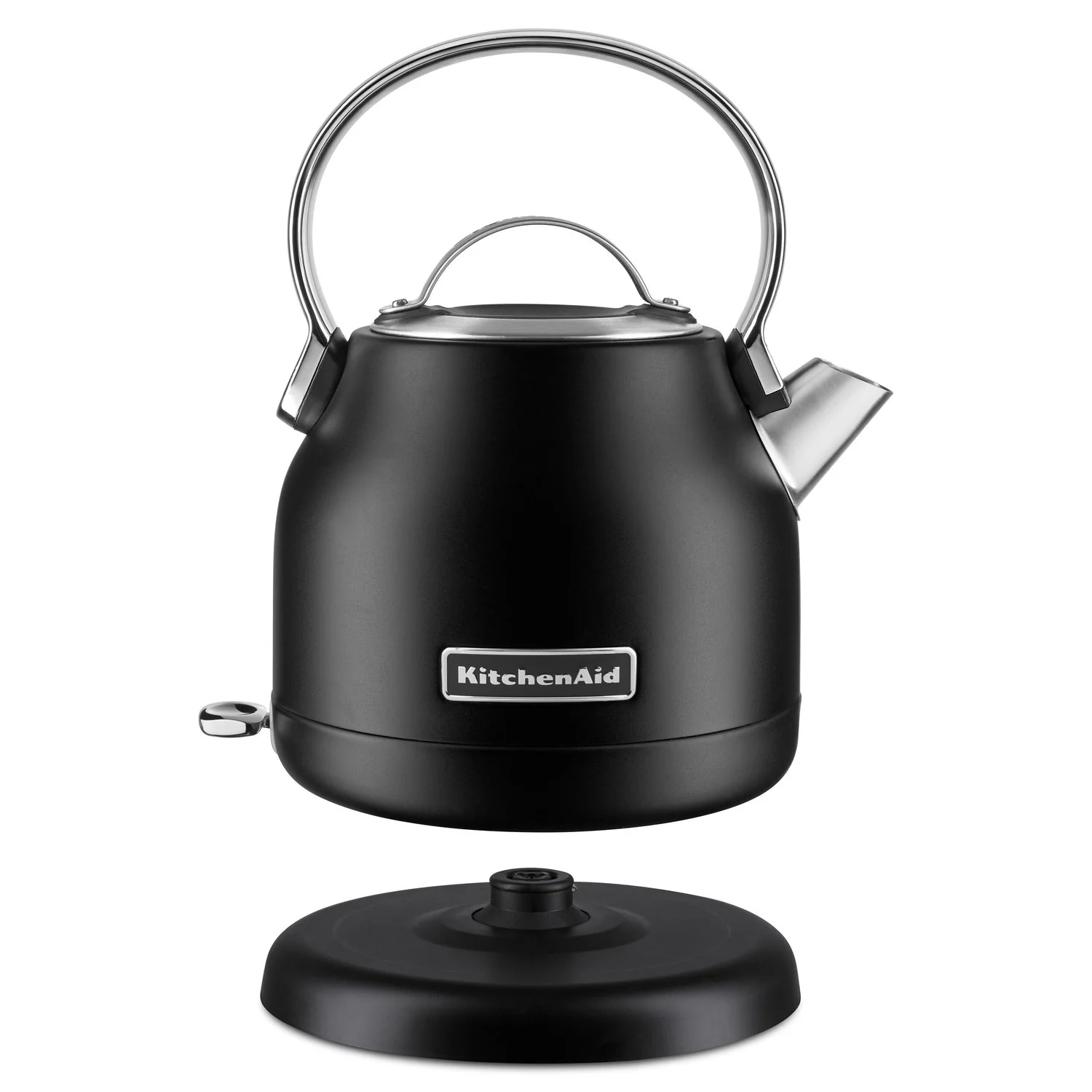 KitchenAid 1.25 Liter Electric Water Kettle in Black Matte (KEK1222BM) - Image 4