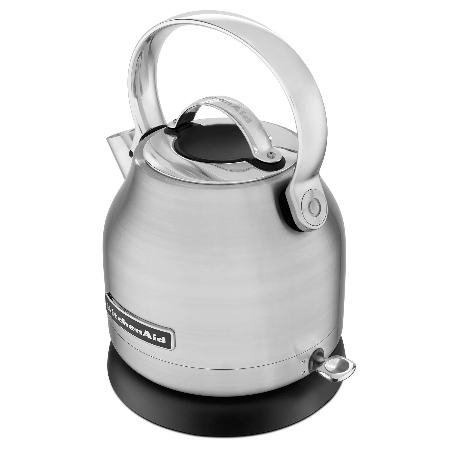 KitchenAid 1.25 Liter Electric Water Kettle in Brushed Stainless Steel (KEK1222SX) - Image 3