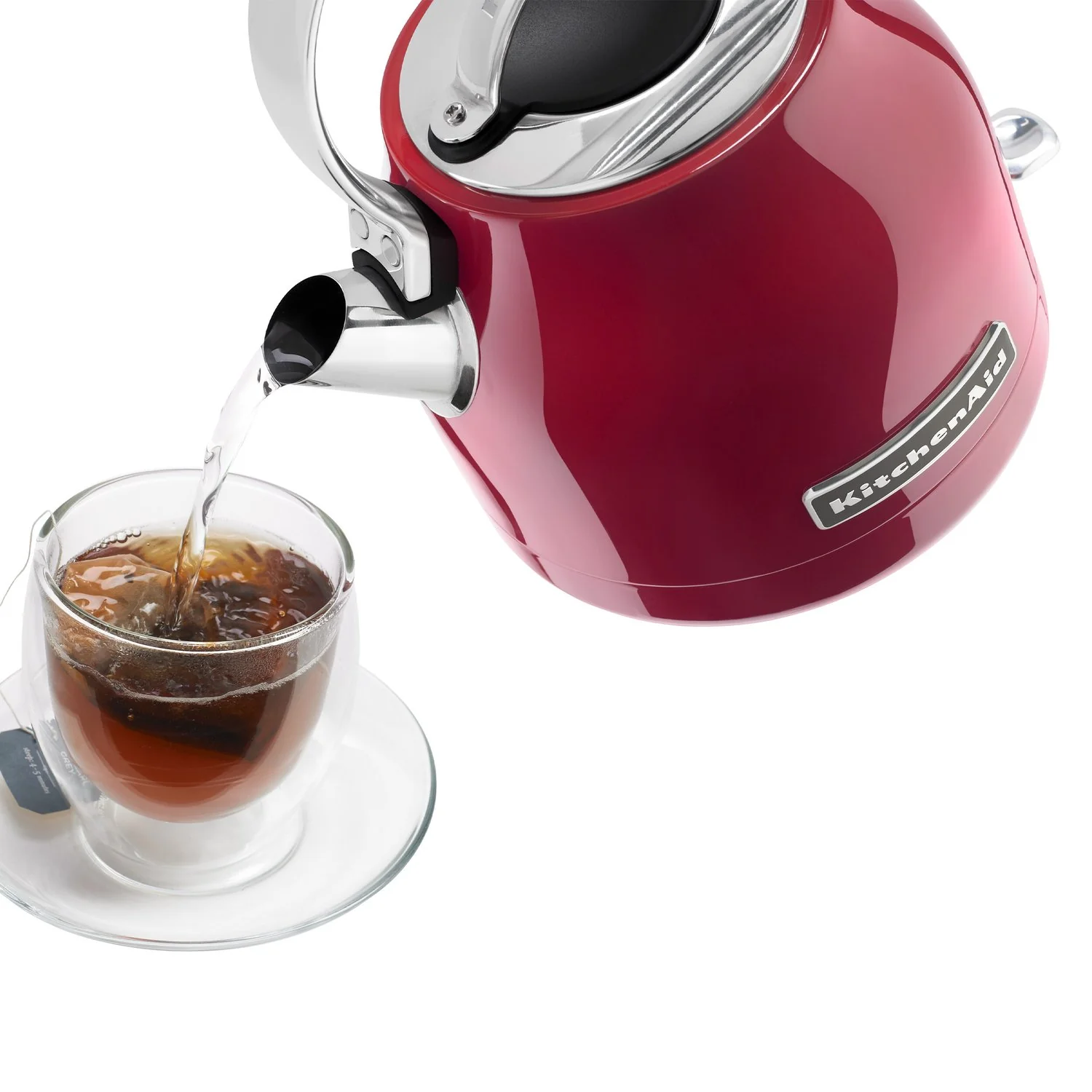 KitchenAid 1.25 Liter Electric Water Kettle in Empire Red (KEK1222ER) - Image 3
