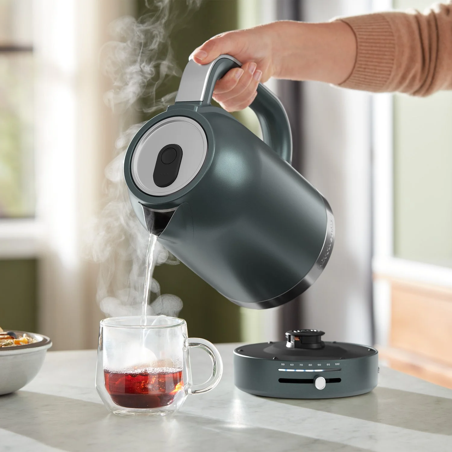 KitchenAid 1.7 Liter Electric Water Kettle in Juniper (KEK1701JP) - Image 4