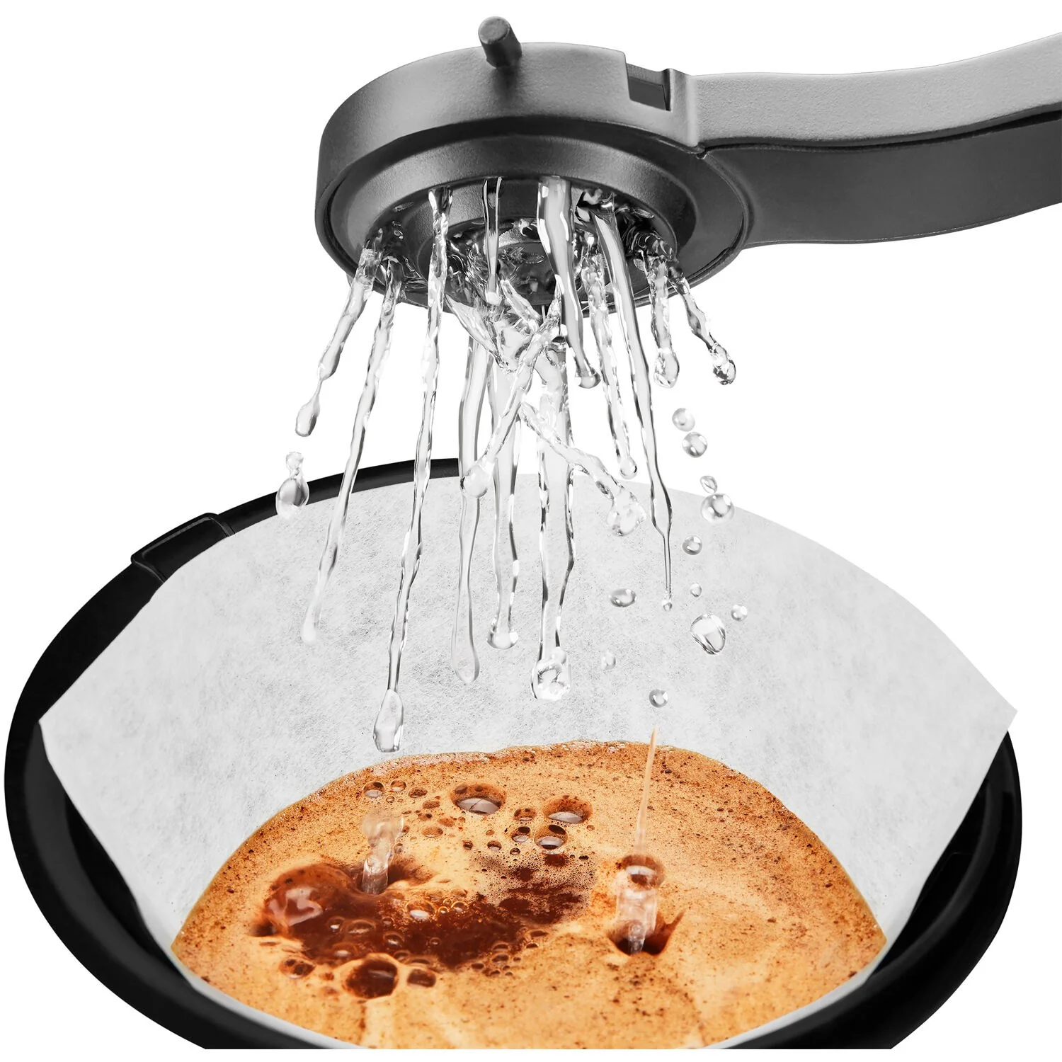KitchenAid 12-Cup Drip Coffee Brewer with Spiral Showerhead in Charcoal Grey (KCM1208DG) - Image 5