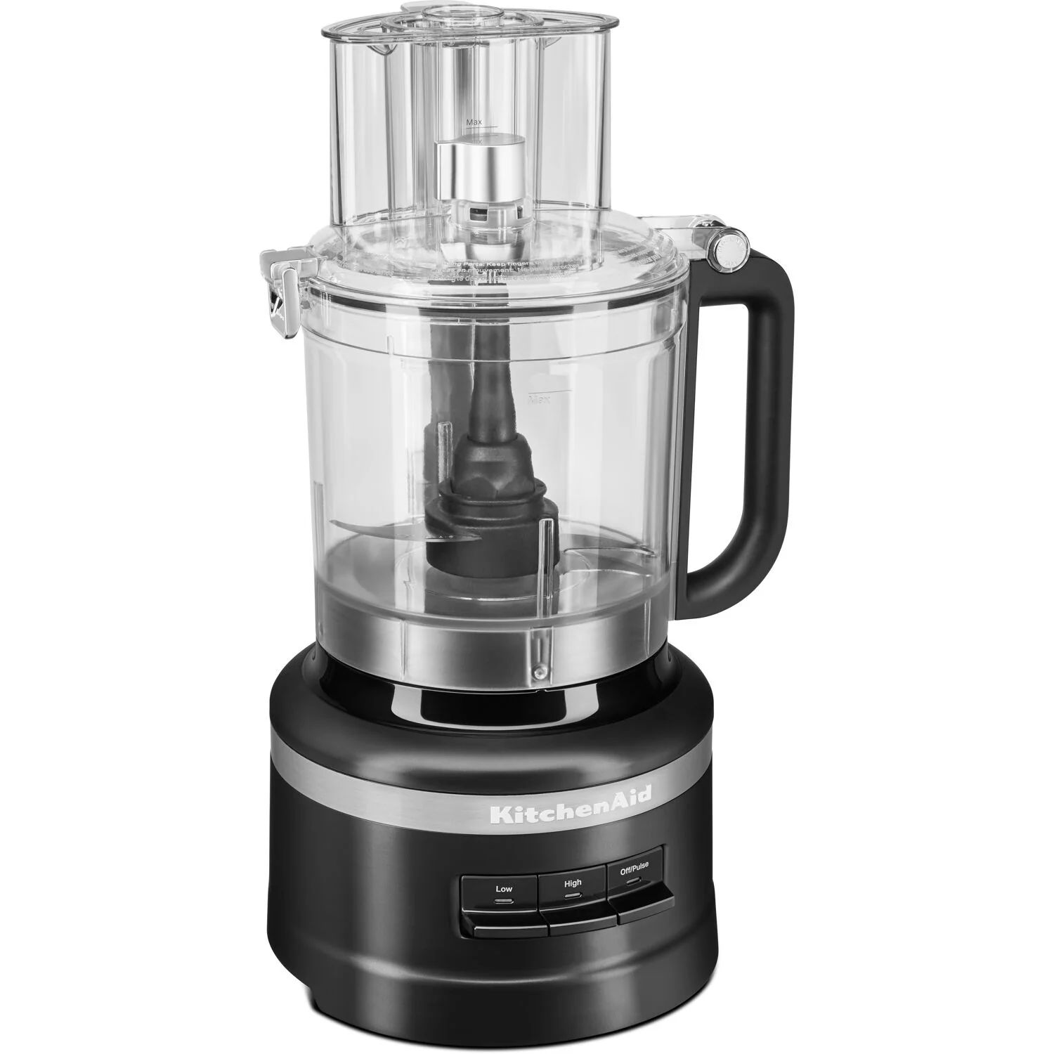 KitchenAid 13 Cup Food Processor with Work Bowl in Black Matte (KFP1318BM) - Image 7