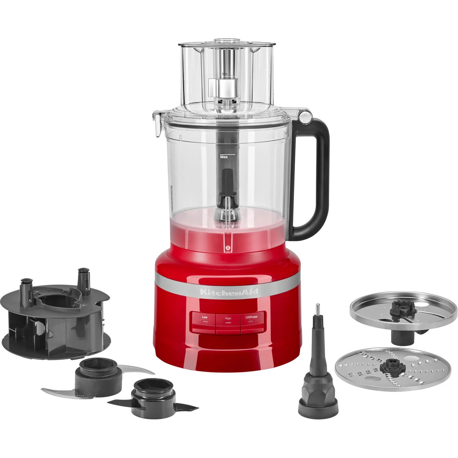 KitchenAid 13 Cup Food Processor with Work Bowl in Empire Red (KFP1318ER) - Image 7
