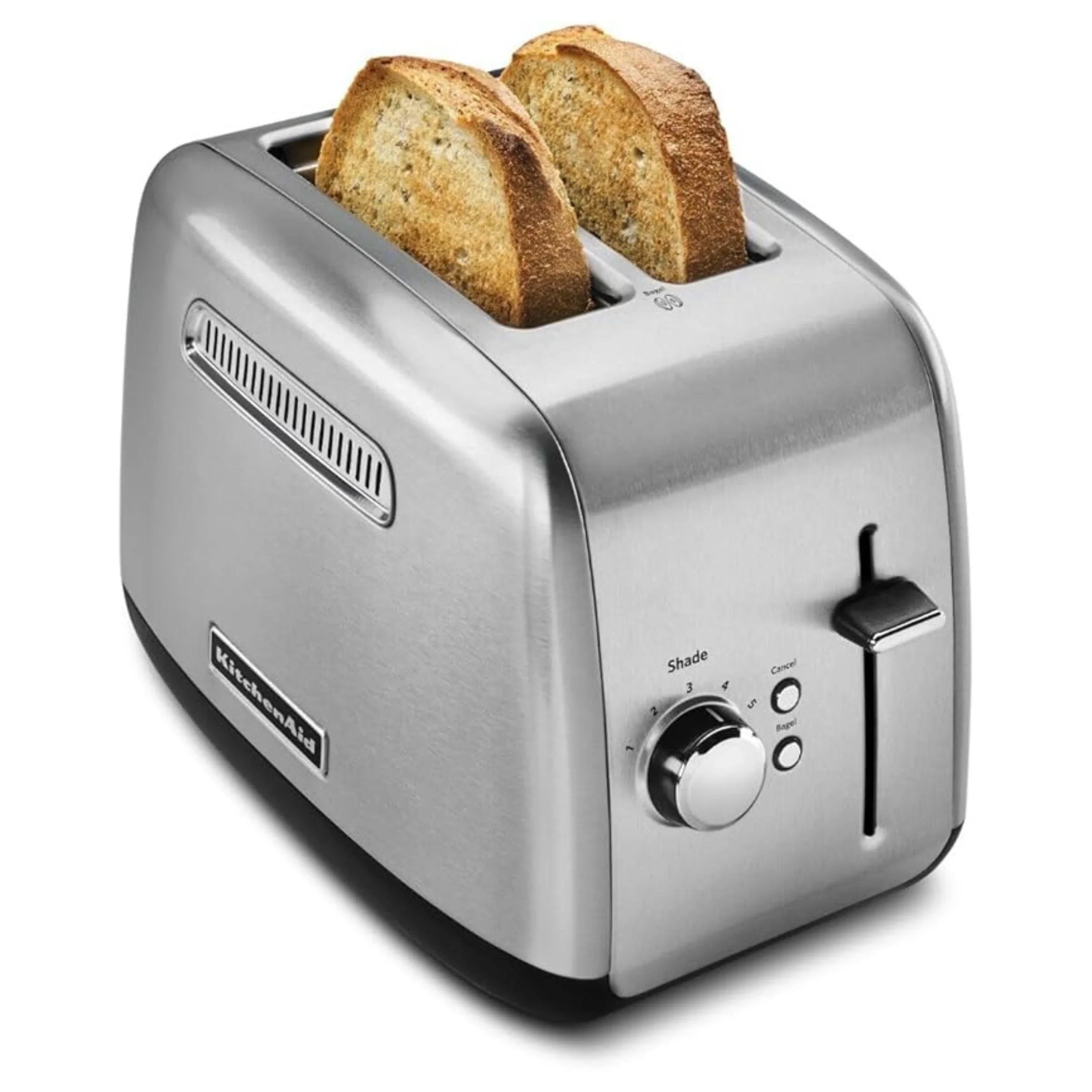KitchenAid 2 Slice Toaster with Manual Lift Lever in Brushed Stainless Steel (KMT2115SX) - Image 2