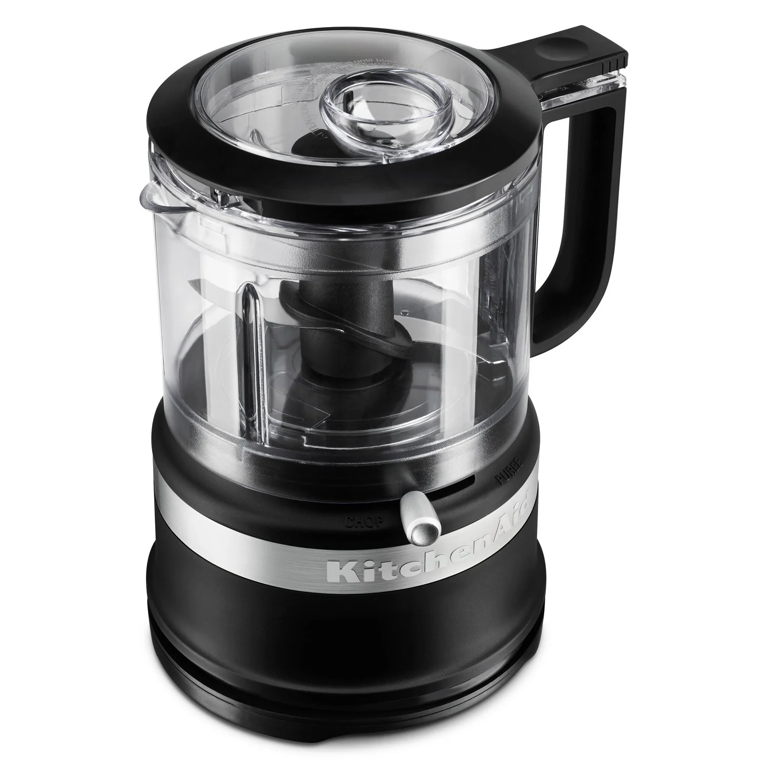 KItchenAid 3.5 Cup Food Chopper Chop, Mix, Puree in Black Matte (KFC3516BM) - Image 4