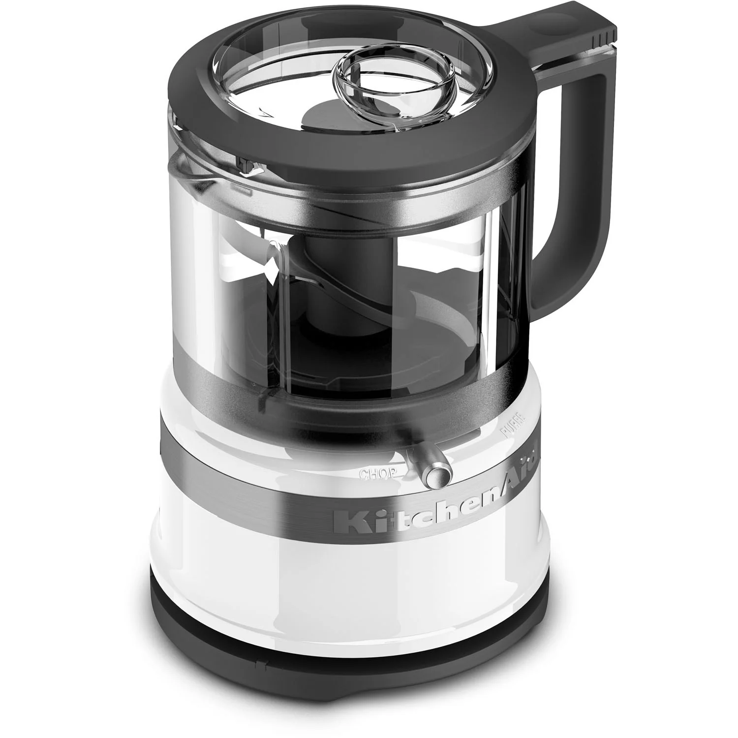 KitchenAid 3.5 Cup Food Chopper Chop, Mix, Puree in White (KFC3516WH) - Image 5