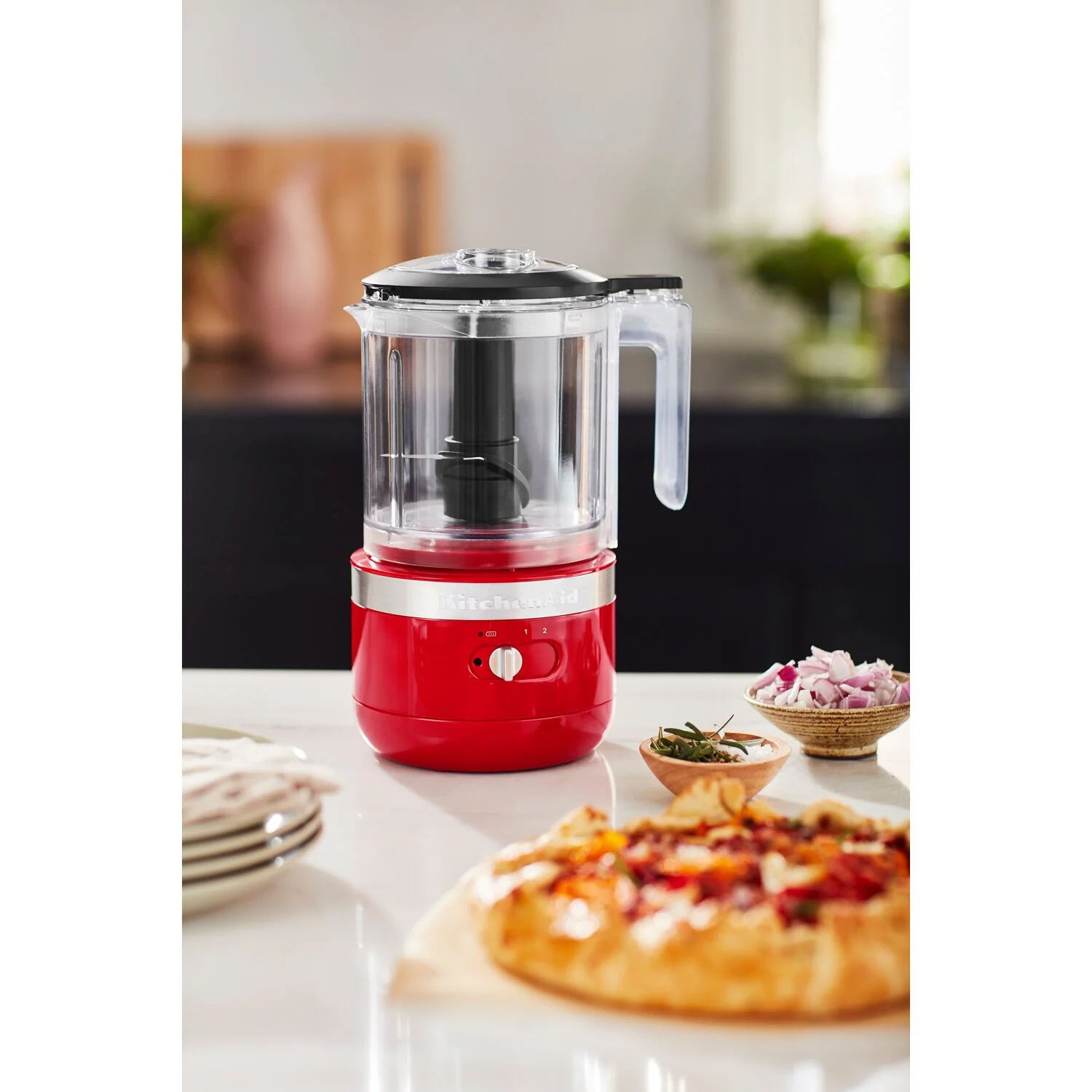KitchenAid 5 Cup Food Chopper in Passion Red (KFCB519PA) - Image 3