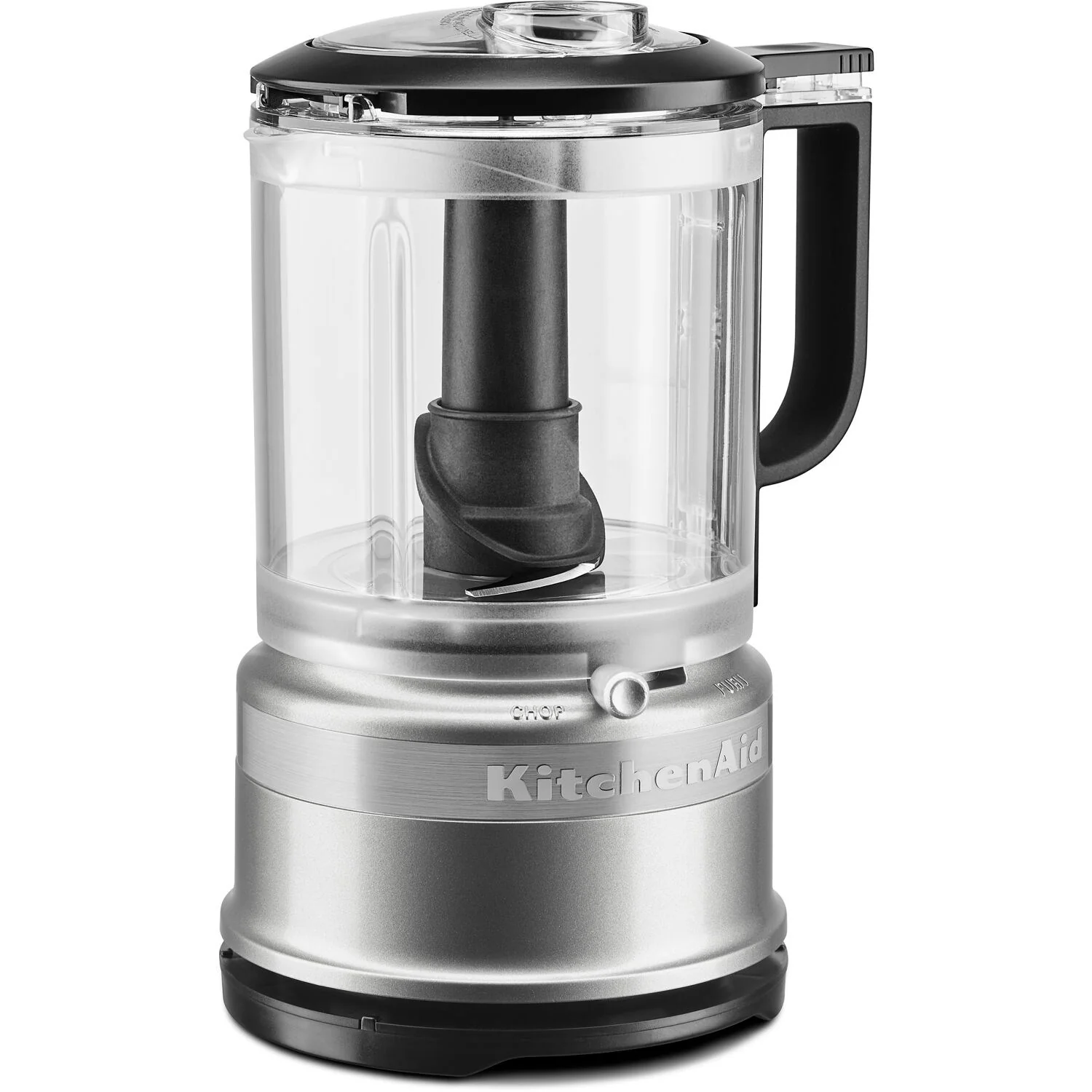 KitchenAid 5 Cup Food Chopper with Multi-Purpose Blade &amp; Whisk Accessory in Contour Silver (KFC0516CU) - Image 3