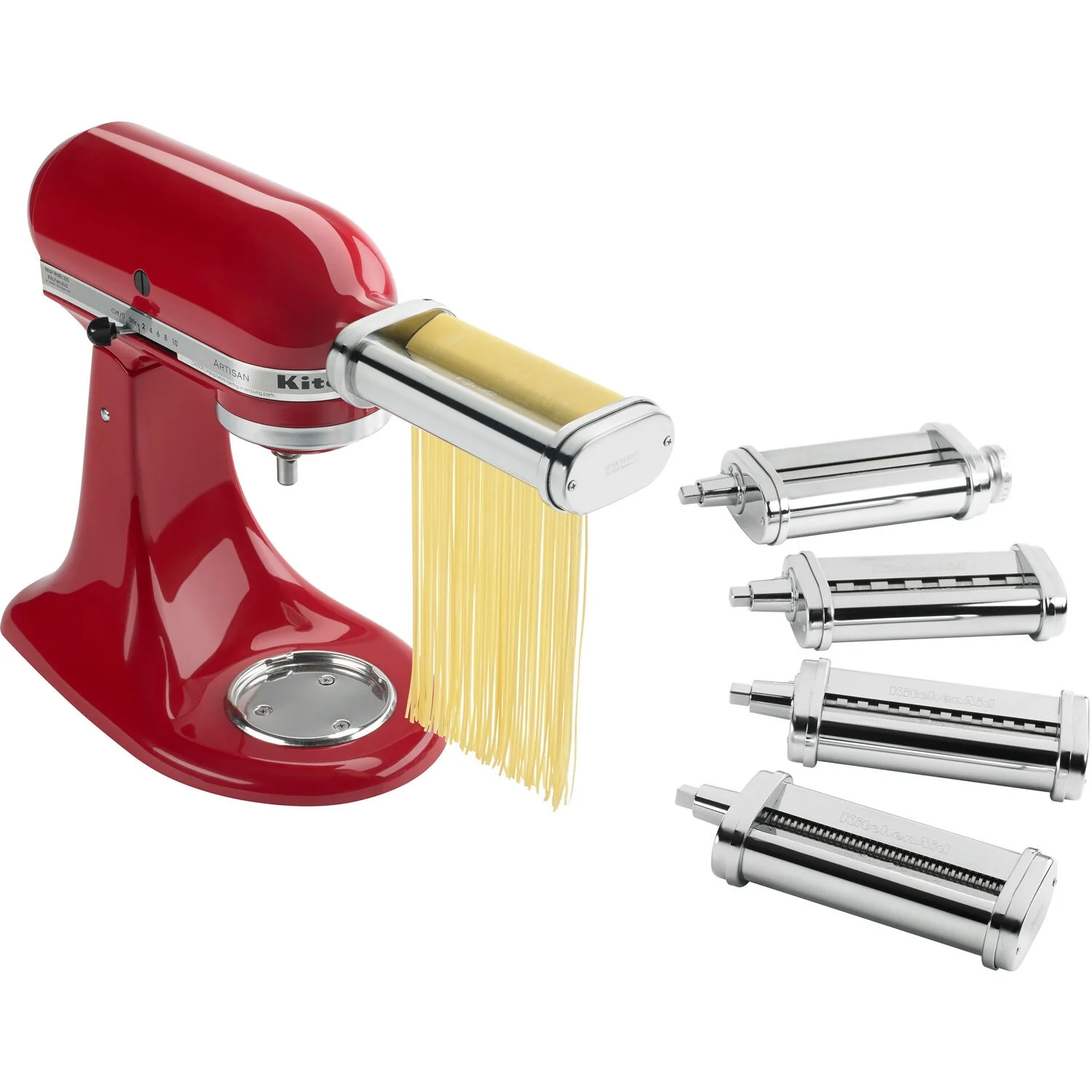 KitchenAid 5-Piece Pasta Deluxe Set in Stainless Steel (KSMPDX) - Image 2