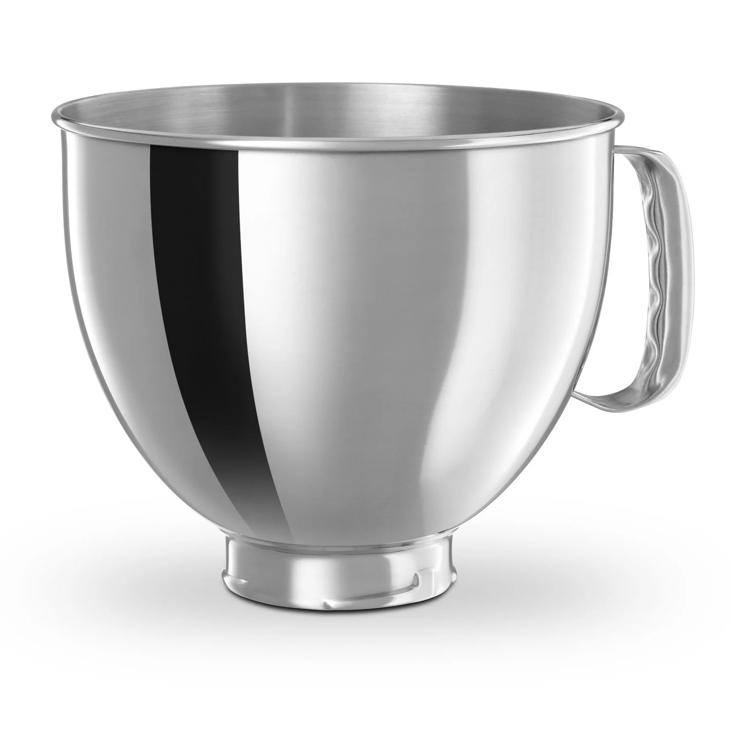 KitchenAid 5 Qt Bowl in Polished Stainless Steel w/Comfortable Grip (K5THSBP) - Image 2