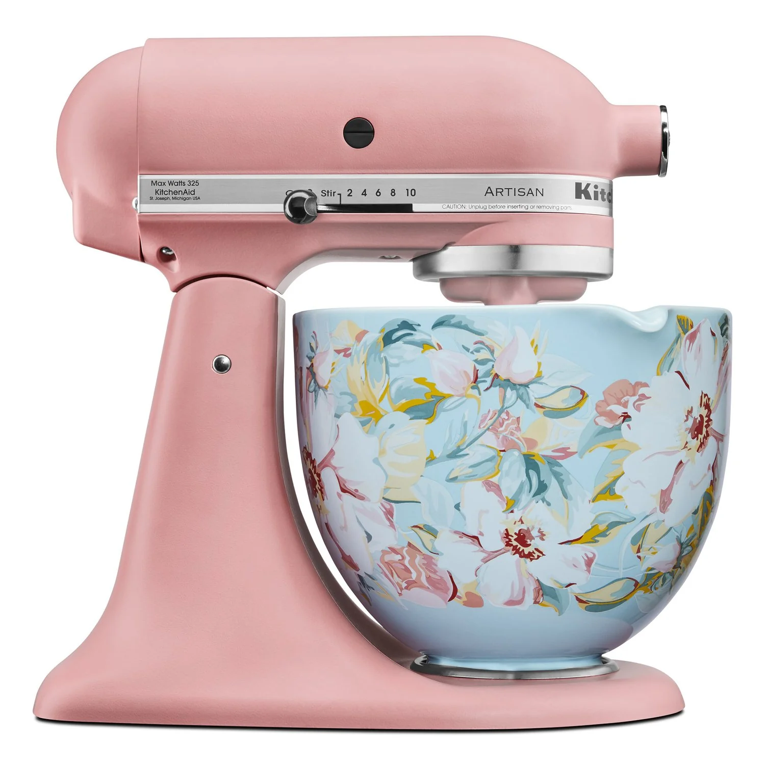 KitchenAid 5 Qt. Ceramic Bowl in White Gardenia (KSM2CB5PWG) - Image 3