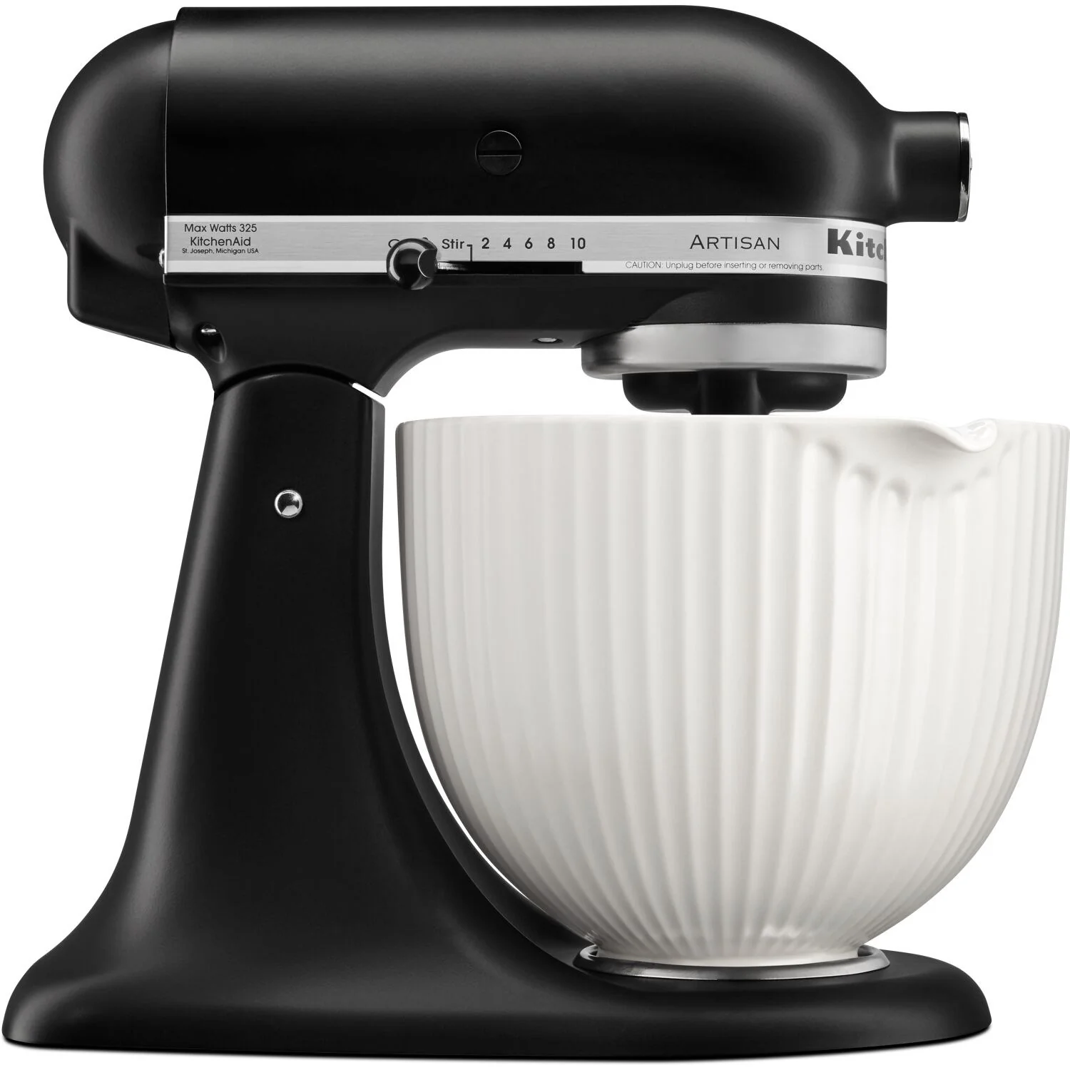 KitchenAid 5-Quart Ceramic Bowl in Classic Columns (KSM2CB5PCC) - Image 3