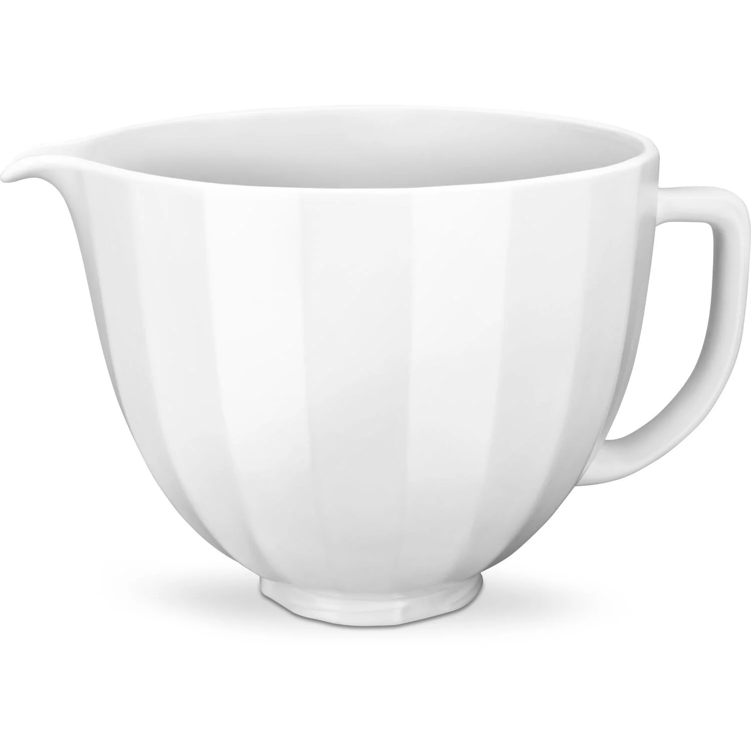 KitchenAid 5-Quart Ceramic Bowl in White Shell Shell (KSM2CB5PWS) - Image 5