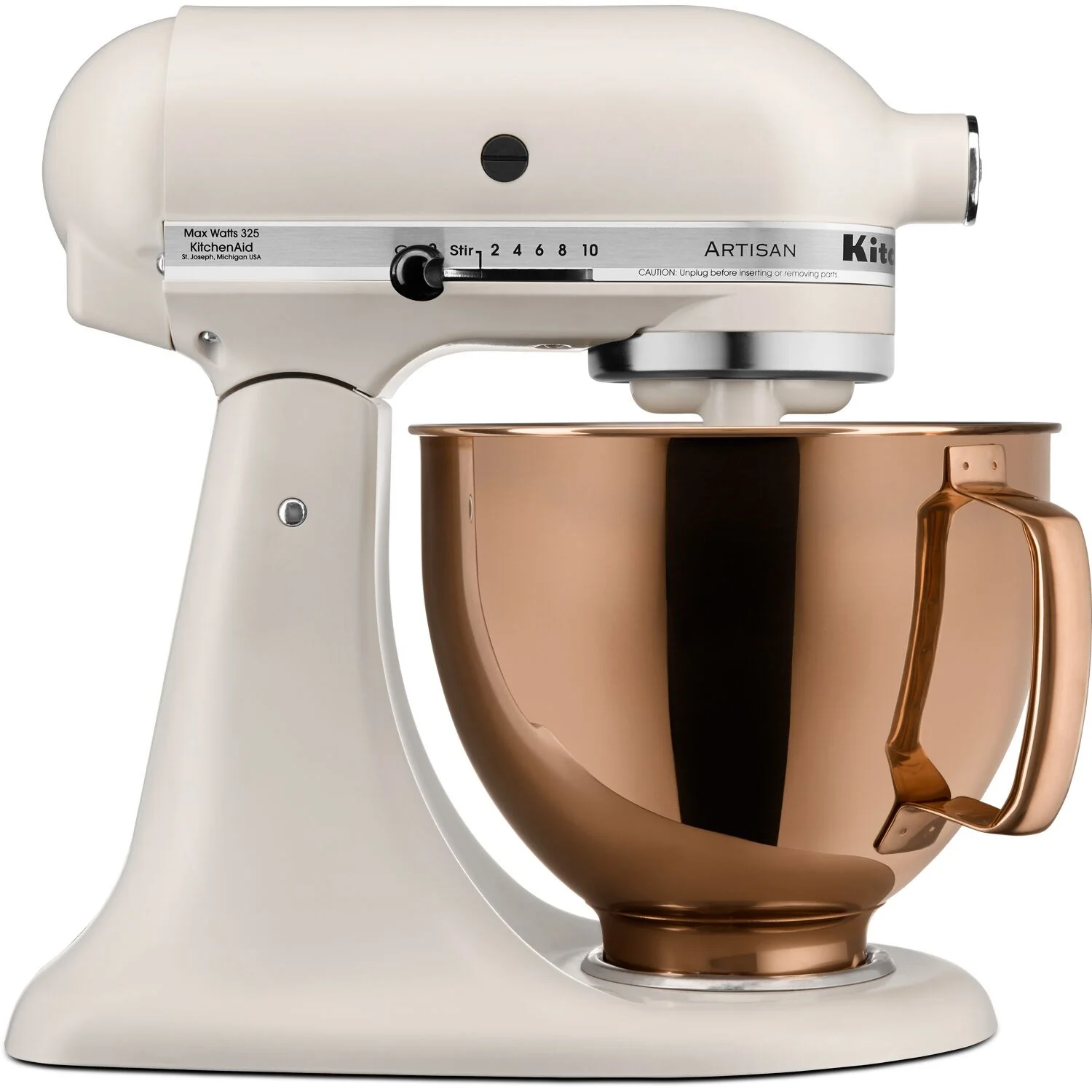 KitchenAid 5-Quart Bowl Colorfast Stainless Steel in Radiant Copper (KSM5SSBRC) - Image 2